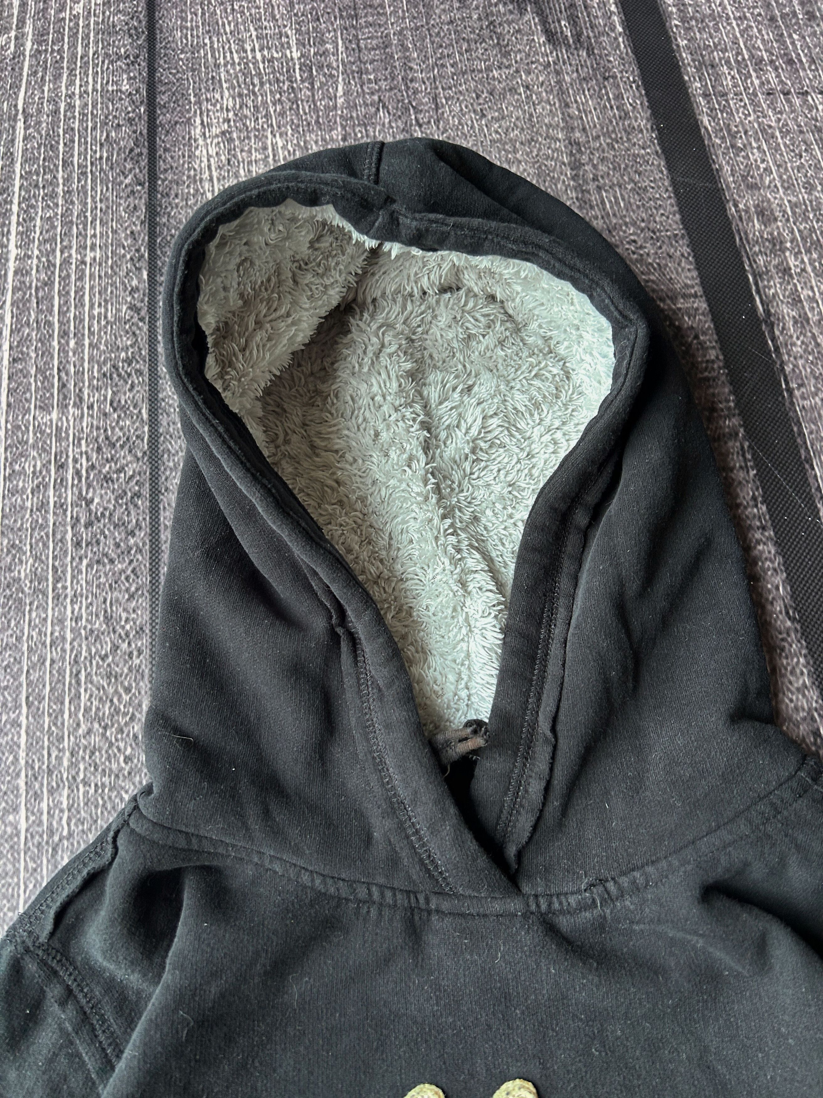 Designer VTG Japanese If Six Was Nine Style Mohair Fur Hoodie 90s Size US M / EU 48-50 / 2 - 5 Thumbnail