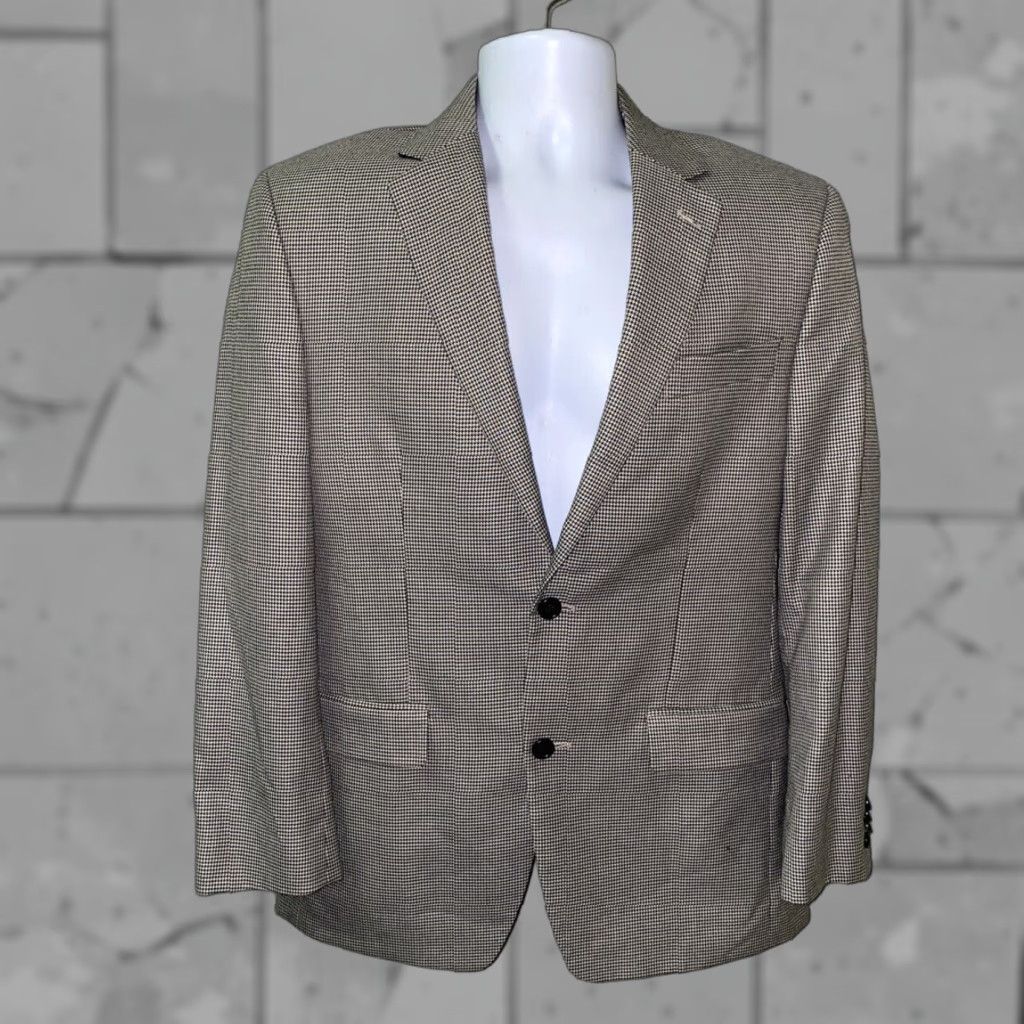 Michael Kors Michael Kors Mens Black/White 2 Button Sport Coat Size 40 Mens Sport Coat Regular Black White 2 Button Georgia? (Oops) Size US XXS / EU 40 - 1 Thumbnail