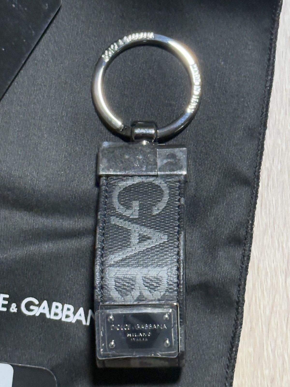 Dolce & Gabbana Dolce & Gabbana Keychain Faux Leather Keyring Size ONE SIZE - 8 Thumbnail