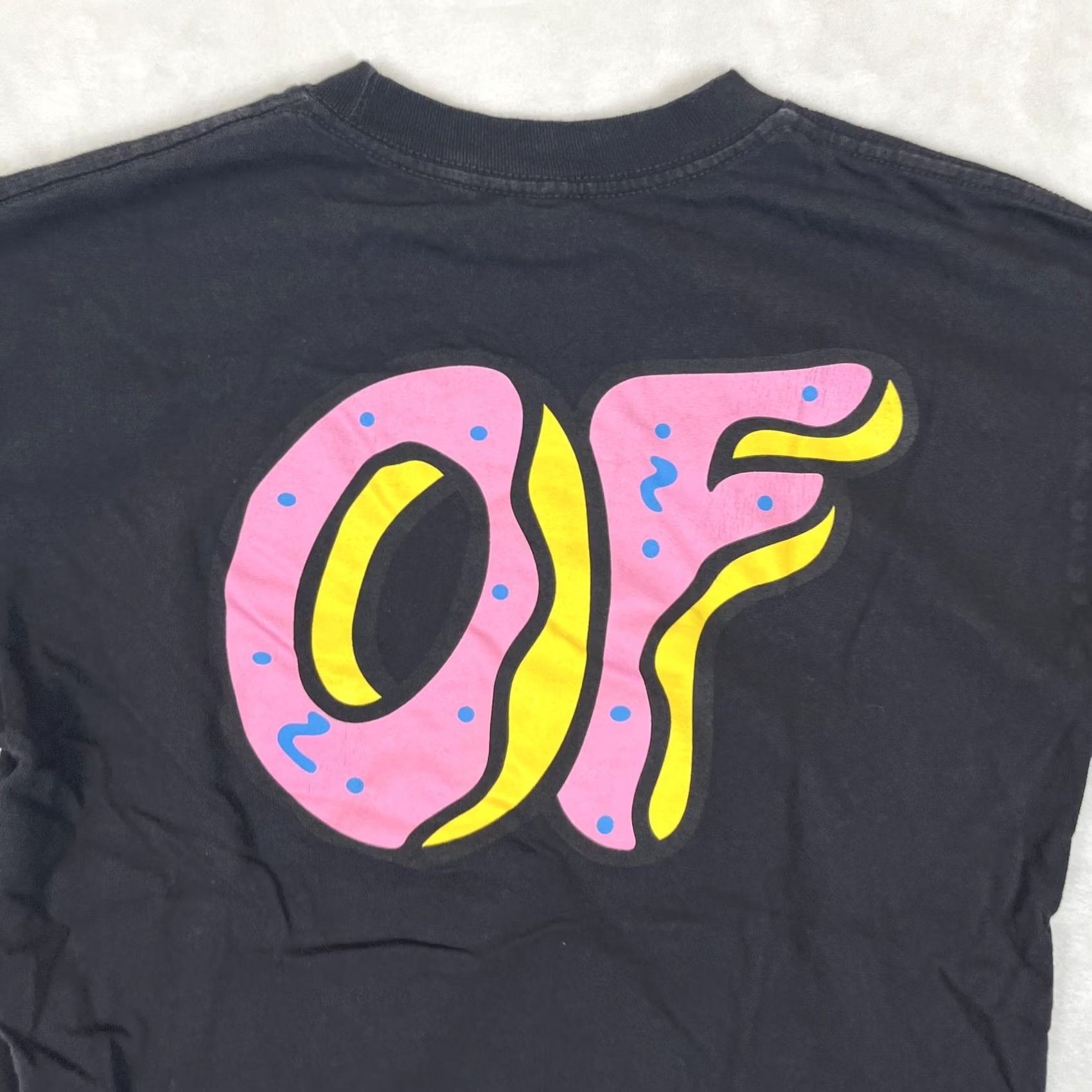 Odd Future Odd Future Donut T-Shirt Mens Medium Black Graphic Logo Hip Hop Tee Size US M / EU 48-50 / 2 - 7 Thumbnail