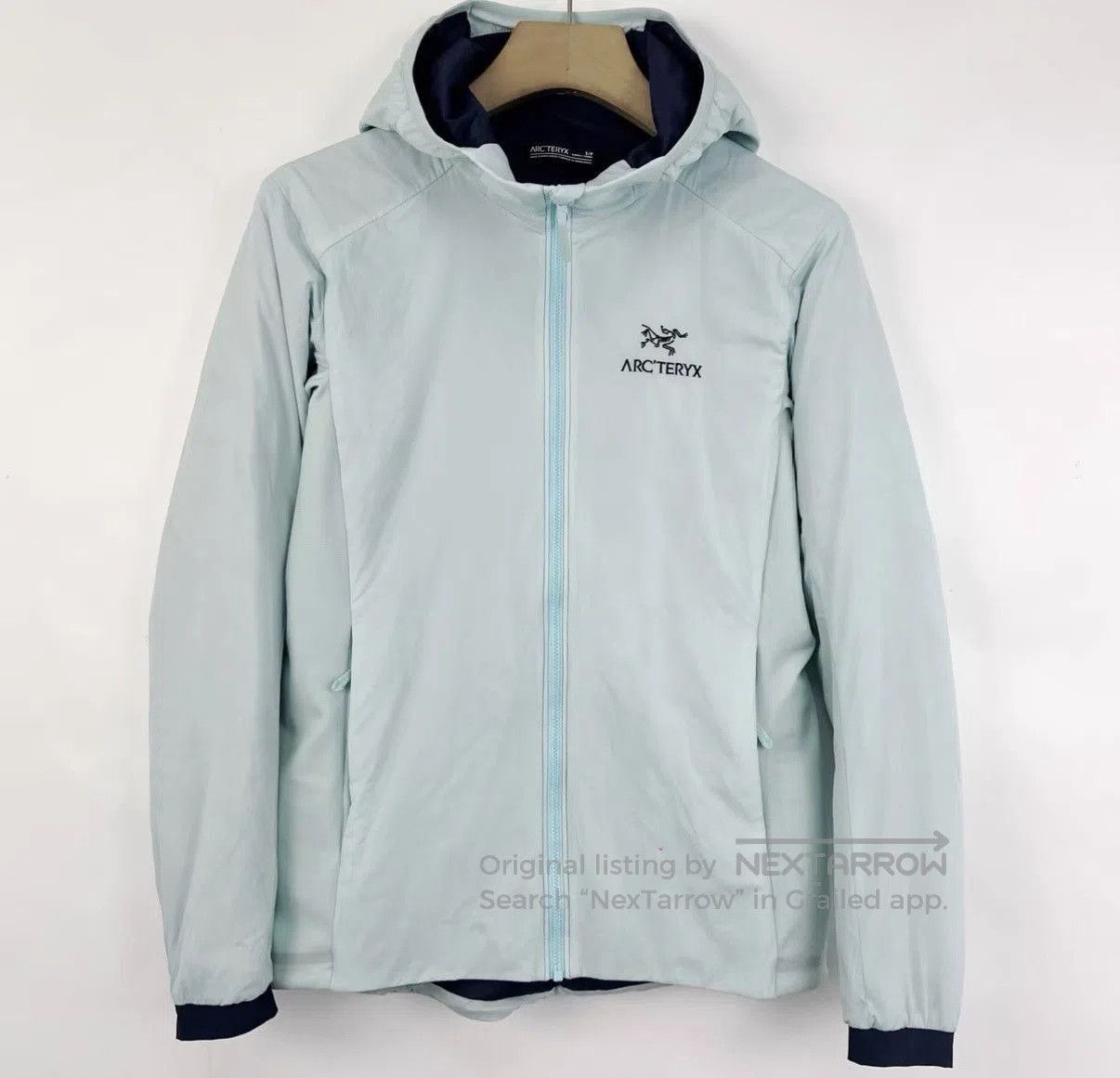 Arc'teryx Blue Lightweight Hooded Jacket Size S. Size US S / EU 44-46 / 1 - 1 Thumbnail