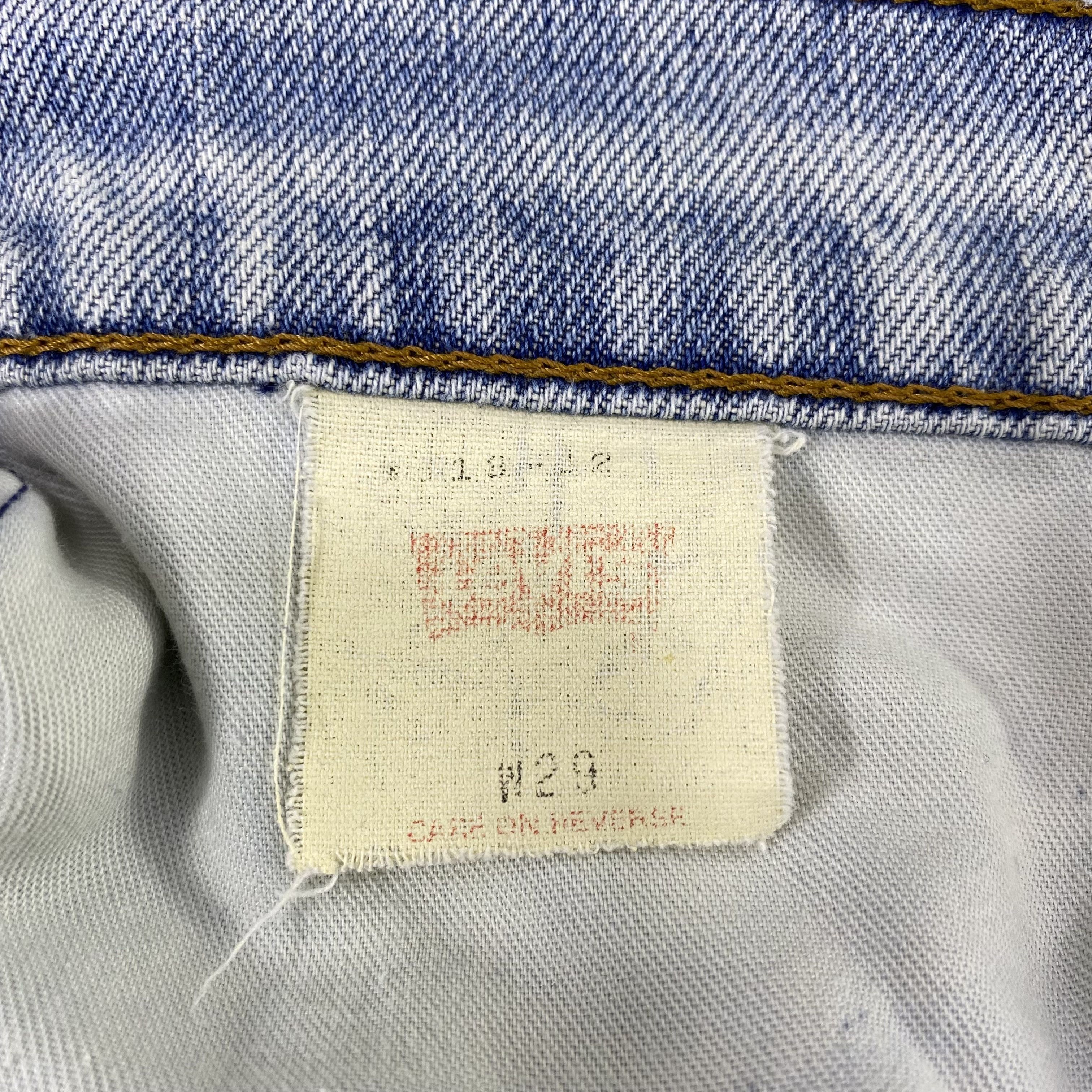 Levi's × Levi's Vintage Clothing × Vintage Vintage Levi's Blue Wash jeans-J1179 Size US 28 / EU 44 - 9 Thumbnail