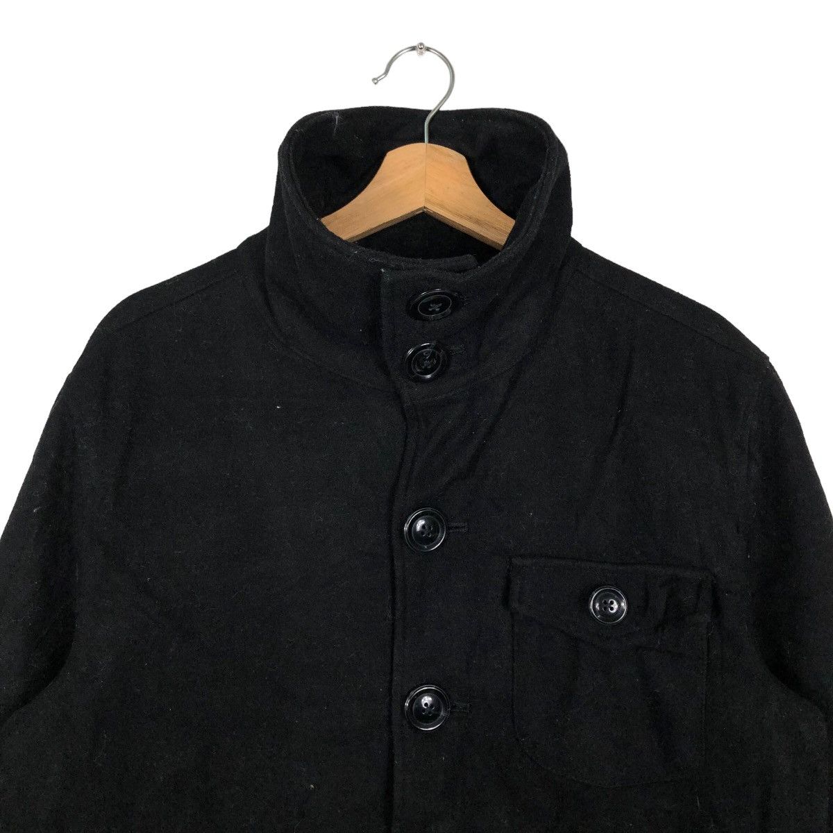 Japanese Brand 🔥90’s Vintage Wool Biker Jacket Bareback Realdress Japan Size US L / EU 52-54 / 3 - 3 Thumbnail