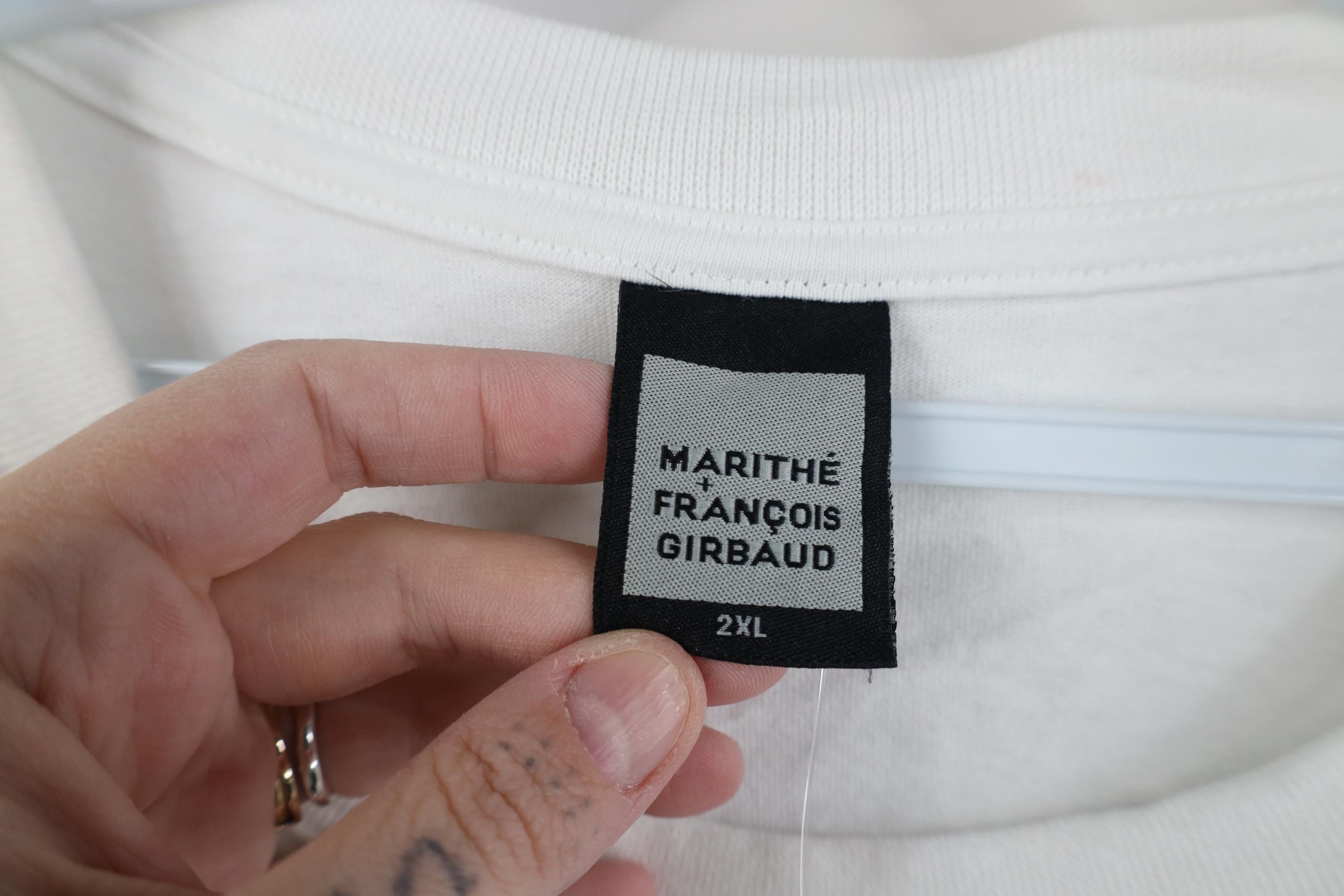 Marithe + Francois Girbaud Deadstock Vintage 90s Marithe Francois Girbaud T-Shirt Size US XXL / EU 58 / 5 - 8 Thumbnail