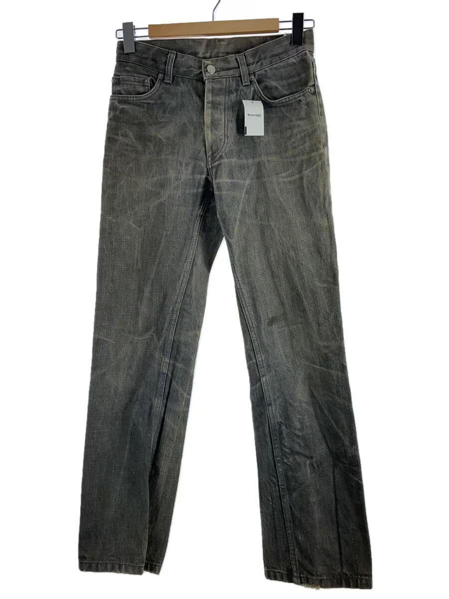 image of Helmut Lang 1990S Straight Leg Denim Jeans in Grey, Men's (Size 26)