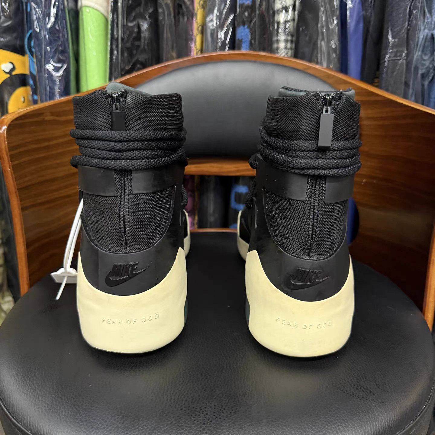 Nike Fear of God × Nike Air Skylon 2 Black White K15 Size US 10 / EU 43 - 3 Thumbnail