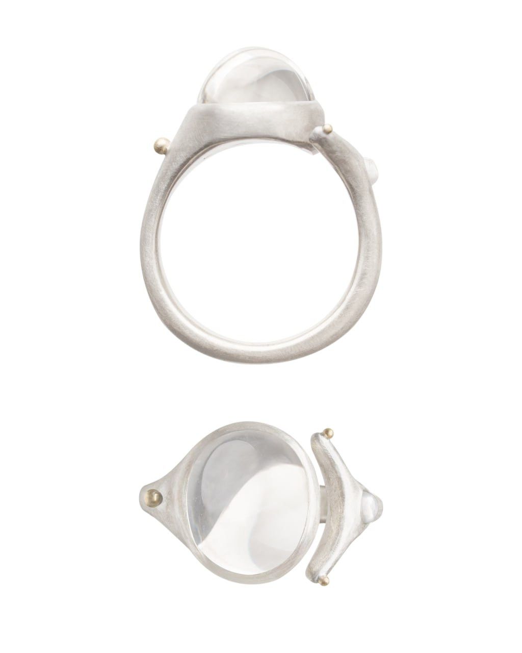 Other KAI / Silver Ring with Rock Crystal Size ONE SIZE - 1 Thumbnail