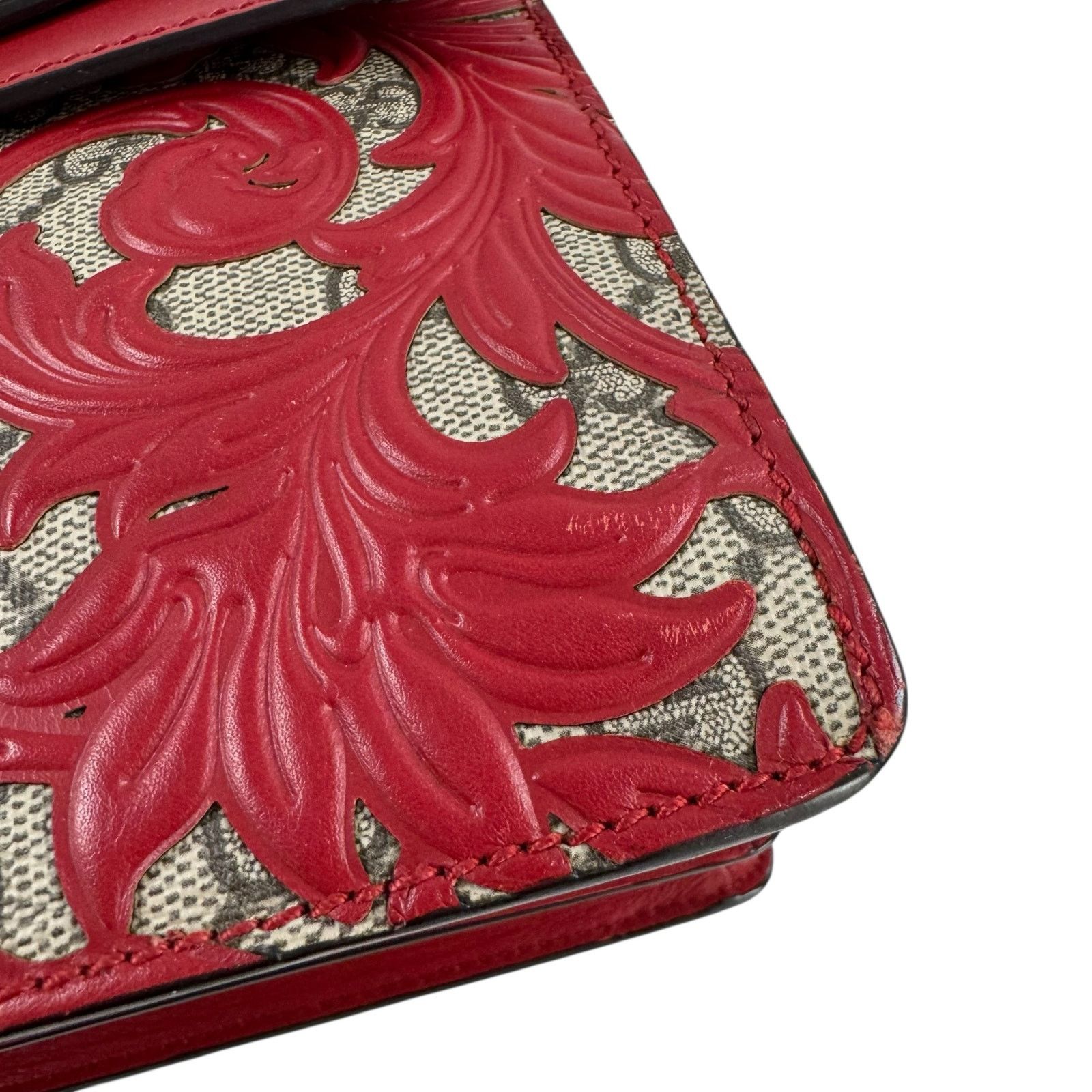 Gucci Gucci Monogram Supreme Arabesque Dionysus Shoulder Bag Size ONE SIZE - 18 Thumbnail