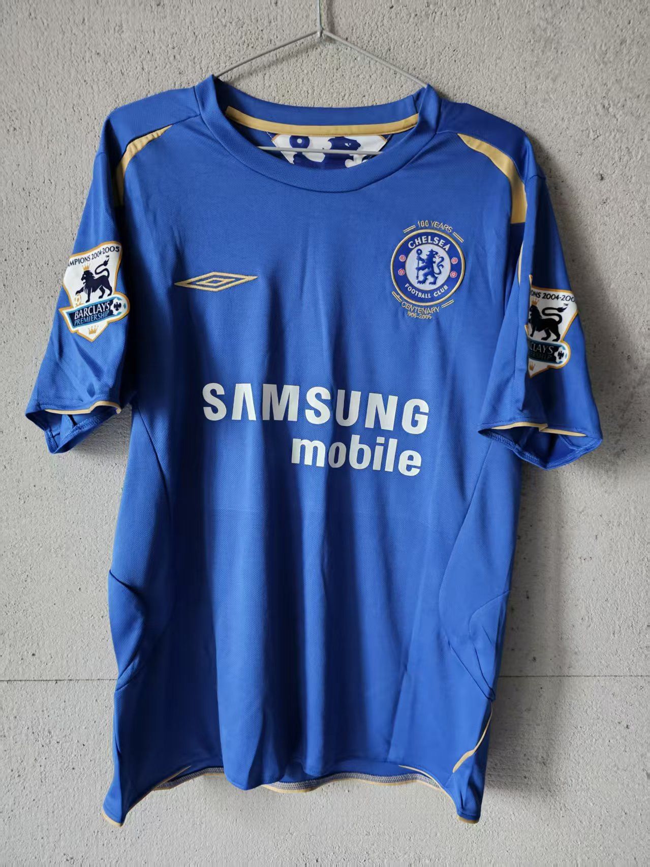 Other 2005 06 Chelsea 15 Didier Drogba Jersey Home Size US XL / EU 56 / 4 - 2 Thumbnail