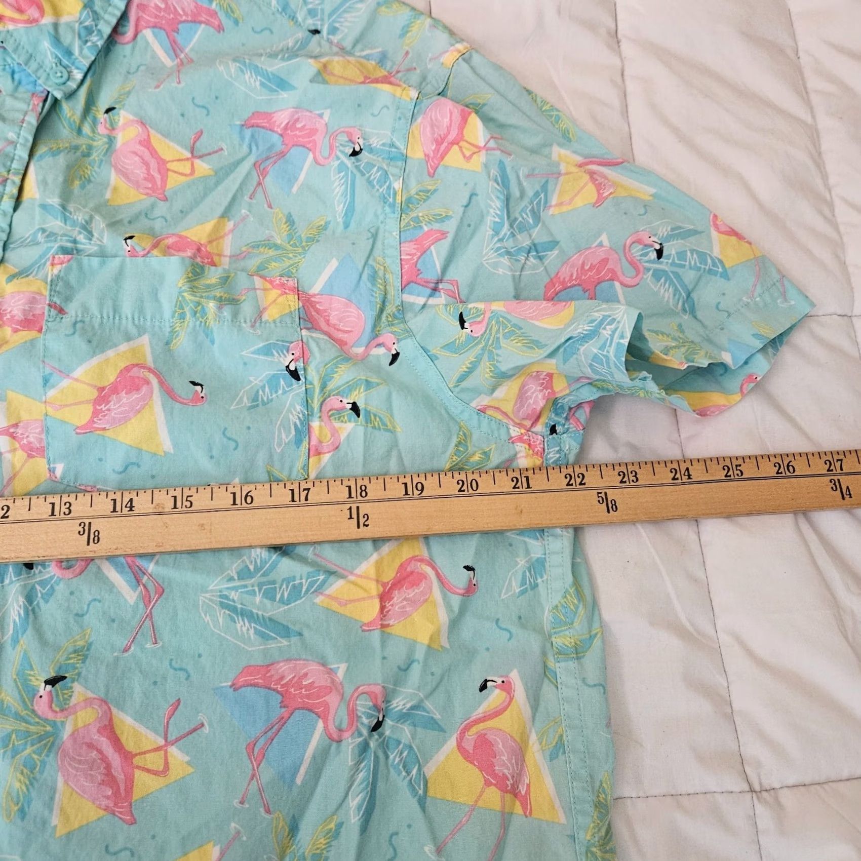 Chubbies Chubbies Button-Up Shirt Mens Cotton Floral Short Sleeve Collared 1/2 Button L Multicolor Shirt Top Size US L / EU 52-54 / 3 - 5 Thumbnail
