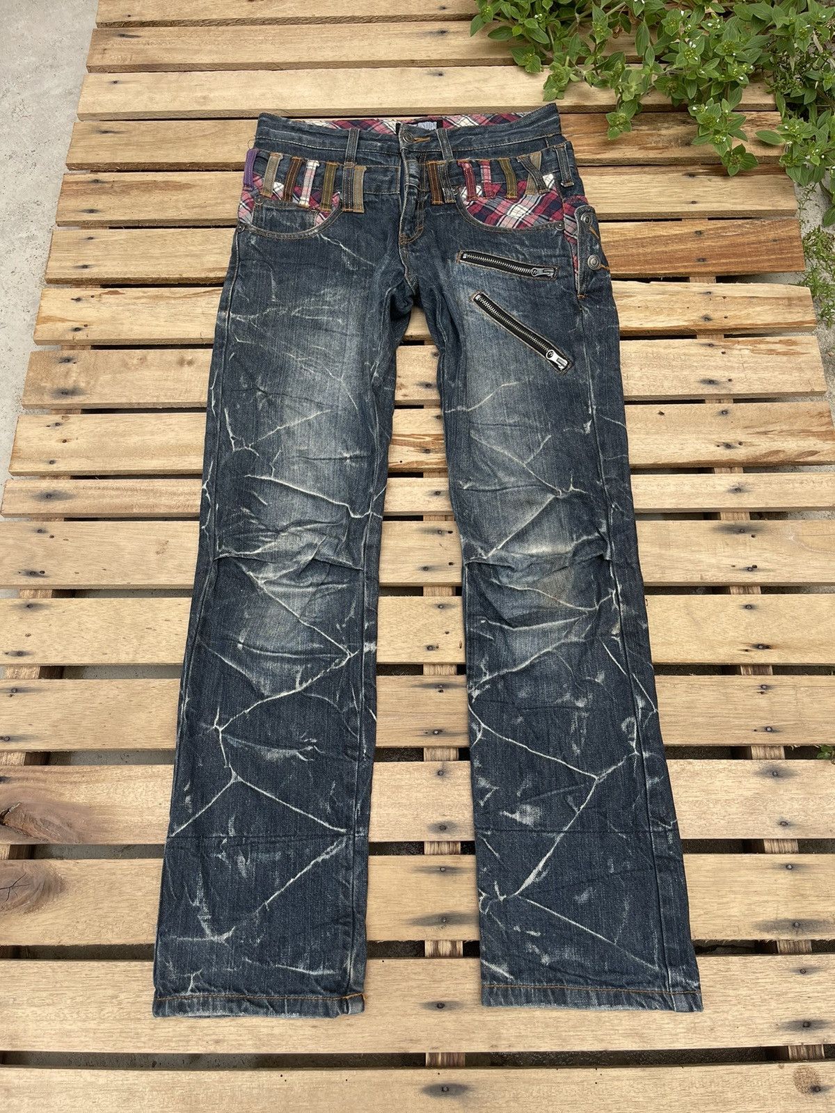 If Six Was Nine × Japanese Brand × Le Grande Bleu (L.G.B.) Japanese Vintage Double Waist If six Was Nine Style Jeans Size US 30 / EU 46 - 1 Thumbnail
