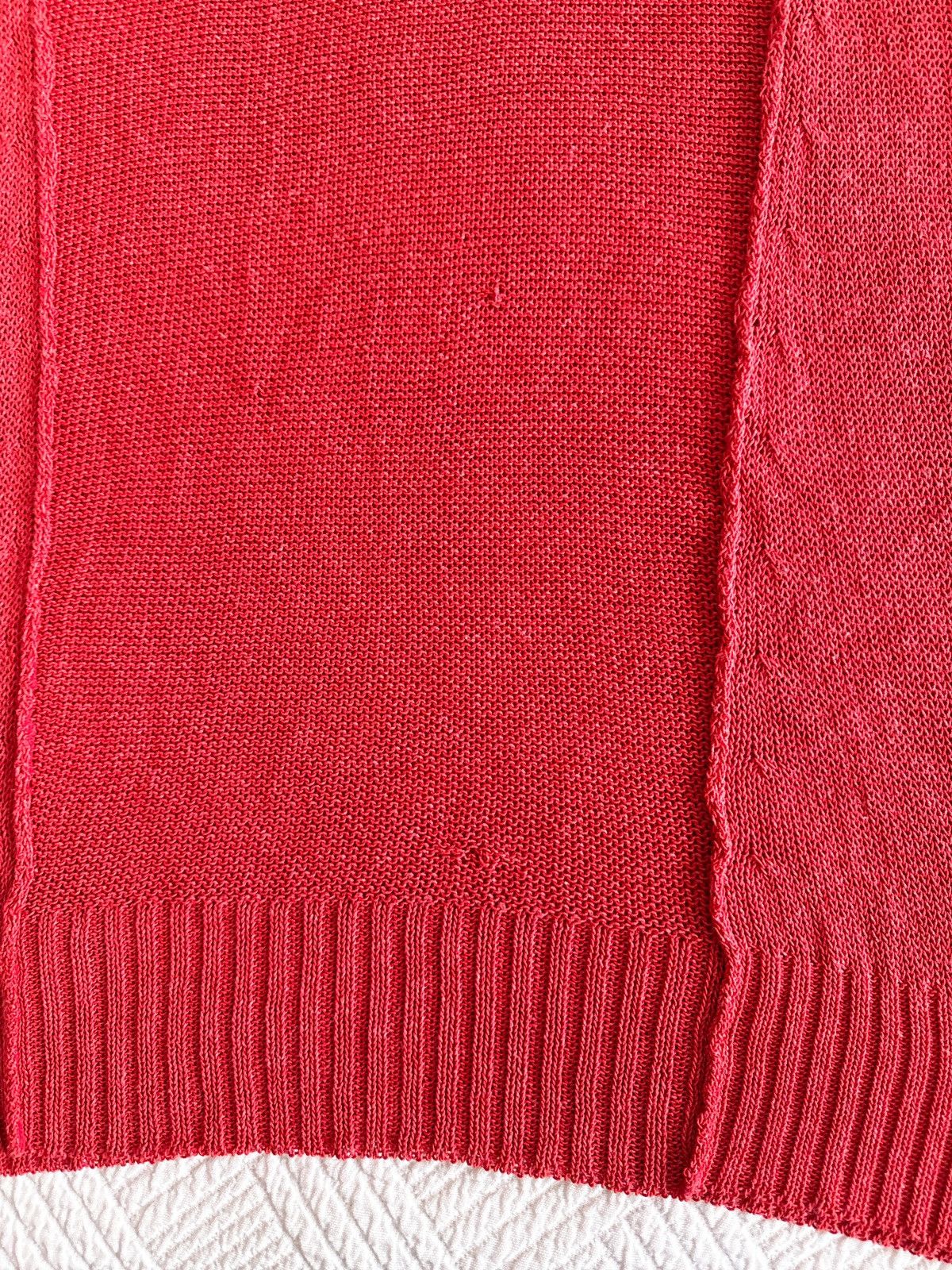 Diesel Diesel 2000s tank knitting red top vintage y2k grunge Size XS / US 0-2 / IT 36-38 - 5 Thumbnail
