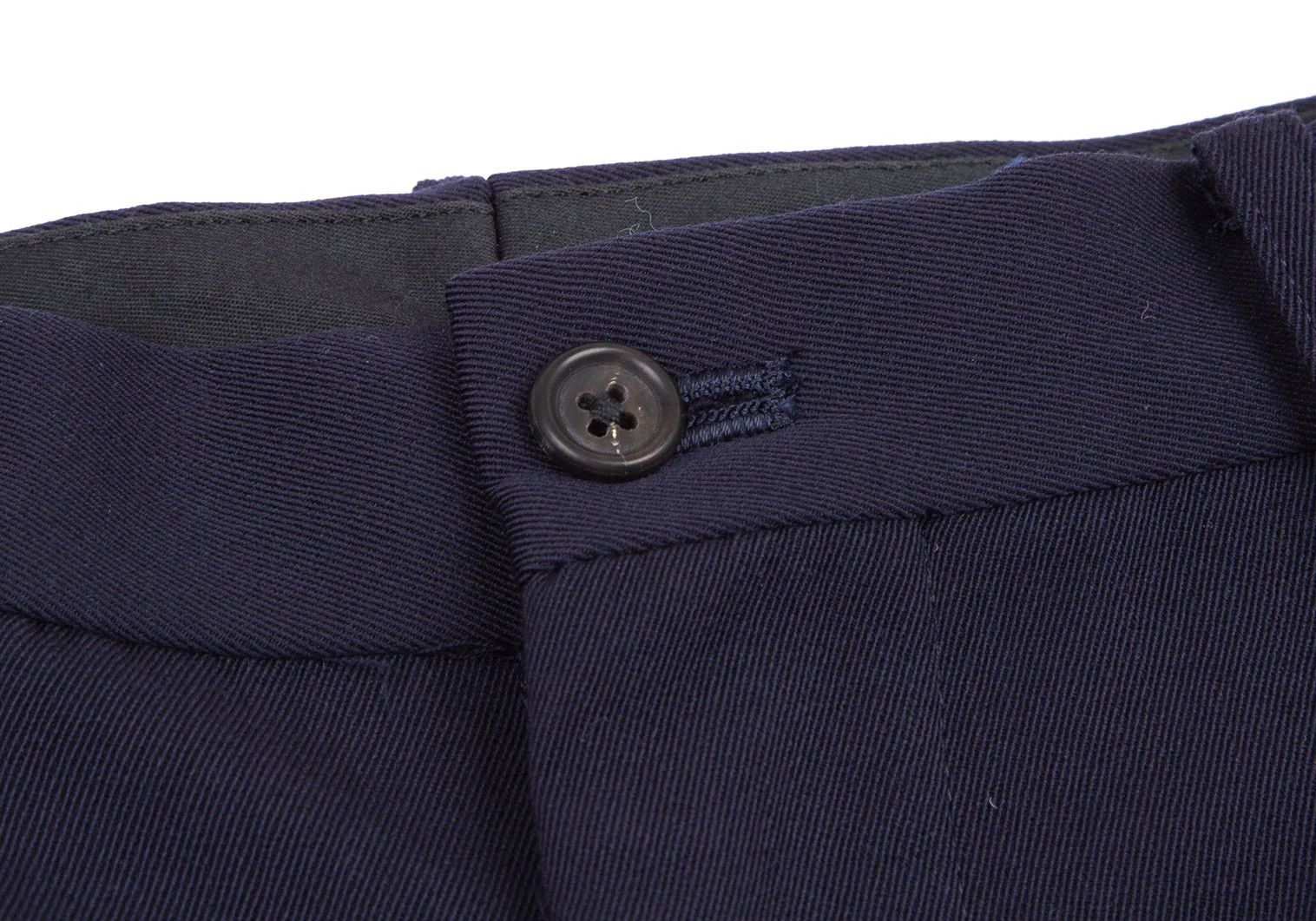 Yohji Yamamoto Yohji Yamamoto Wool Gabardine Two-Tuck Pants Size US 30 / EU 46 - 3 Thumbnail