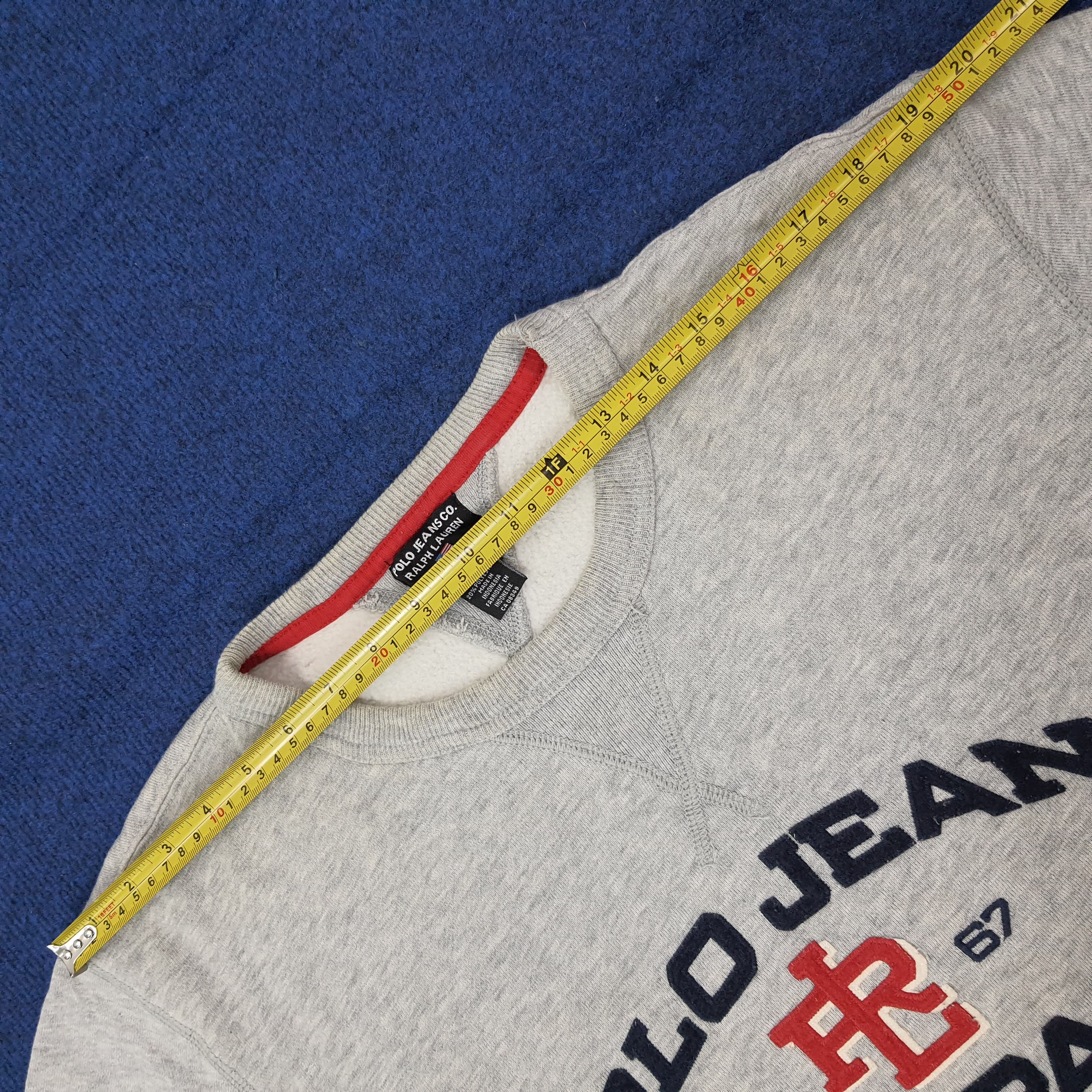Polo Ralph Lauren Vintage Polo Jeans Ralph Lauren Company Sweatshirt C266N9 Size US XL / EU 56 / 4 - 10 Thumbnail