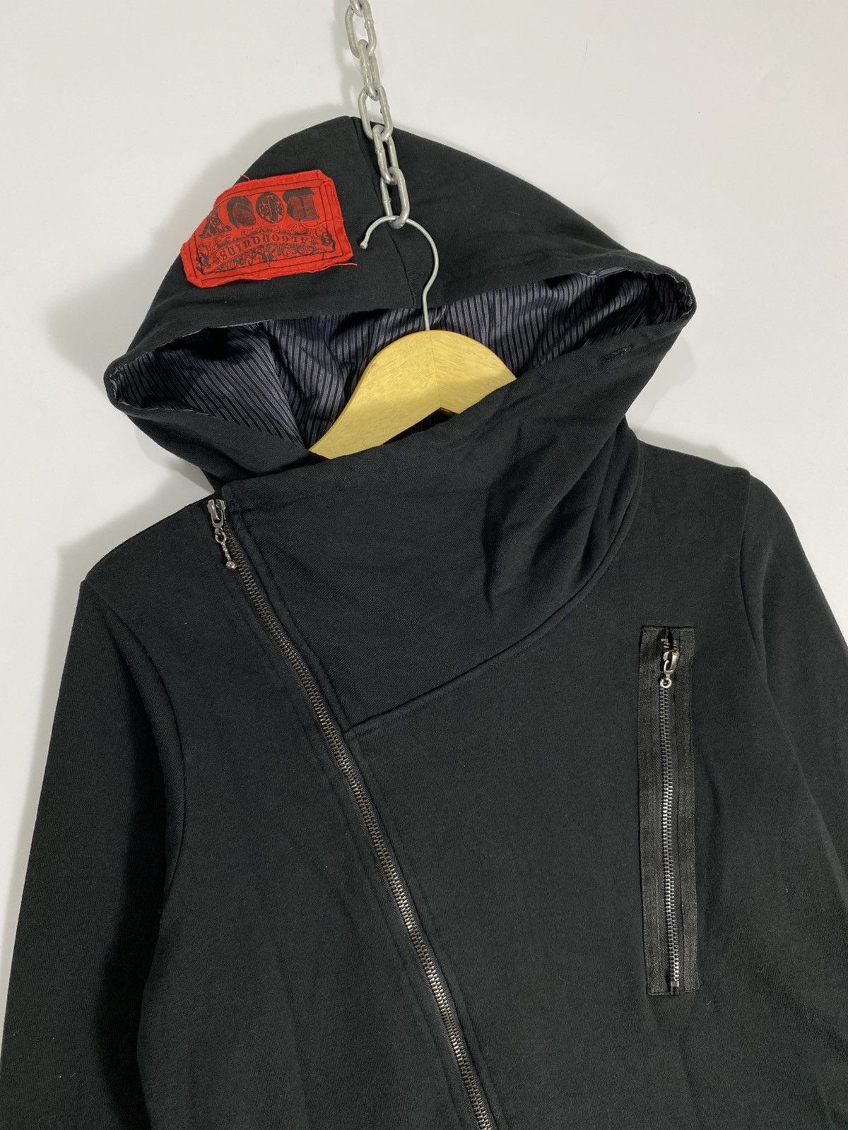 Japanese Brand algonquins asymetric goth jacket lgb ifsx kmrii 14addiction Size US M / EU 48-50 / 2 - 4 Thumbnail