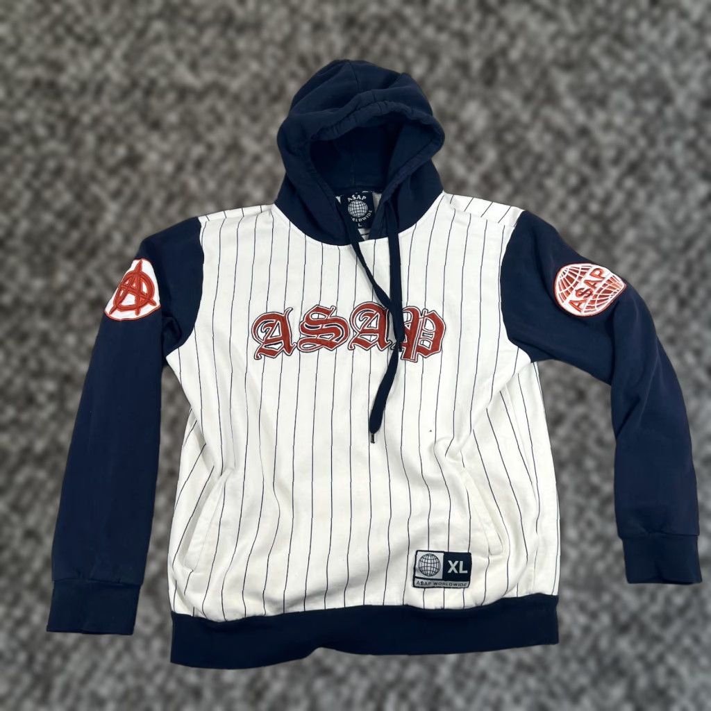 美品 Asap mob asap worldwide starter Mサイズ Asap mob worldwide