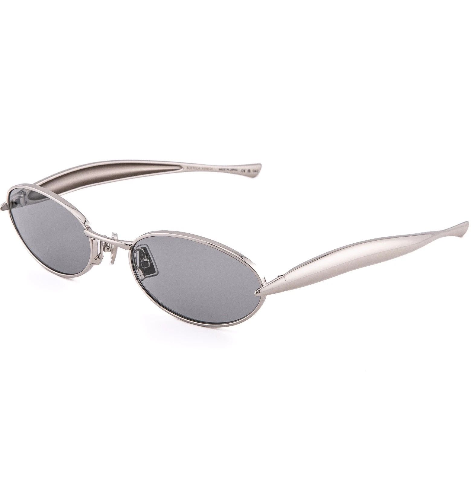 Bottega Veneta BOTTEGA VENETA 1386 SARDINE BV1386S Metal Silver Mirror 007 Size ONE SIZE - 4 Thumbnail