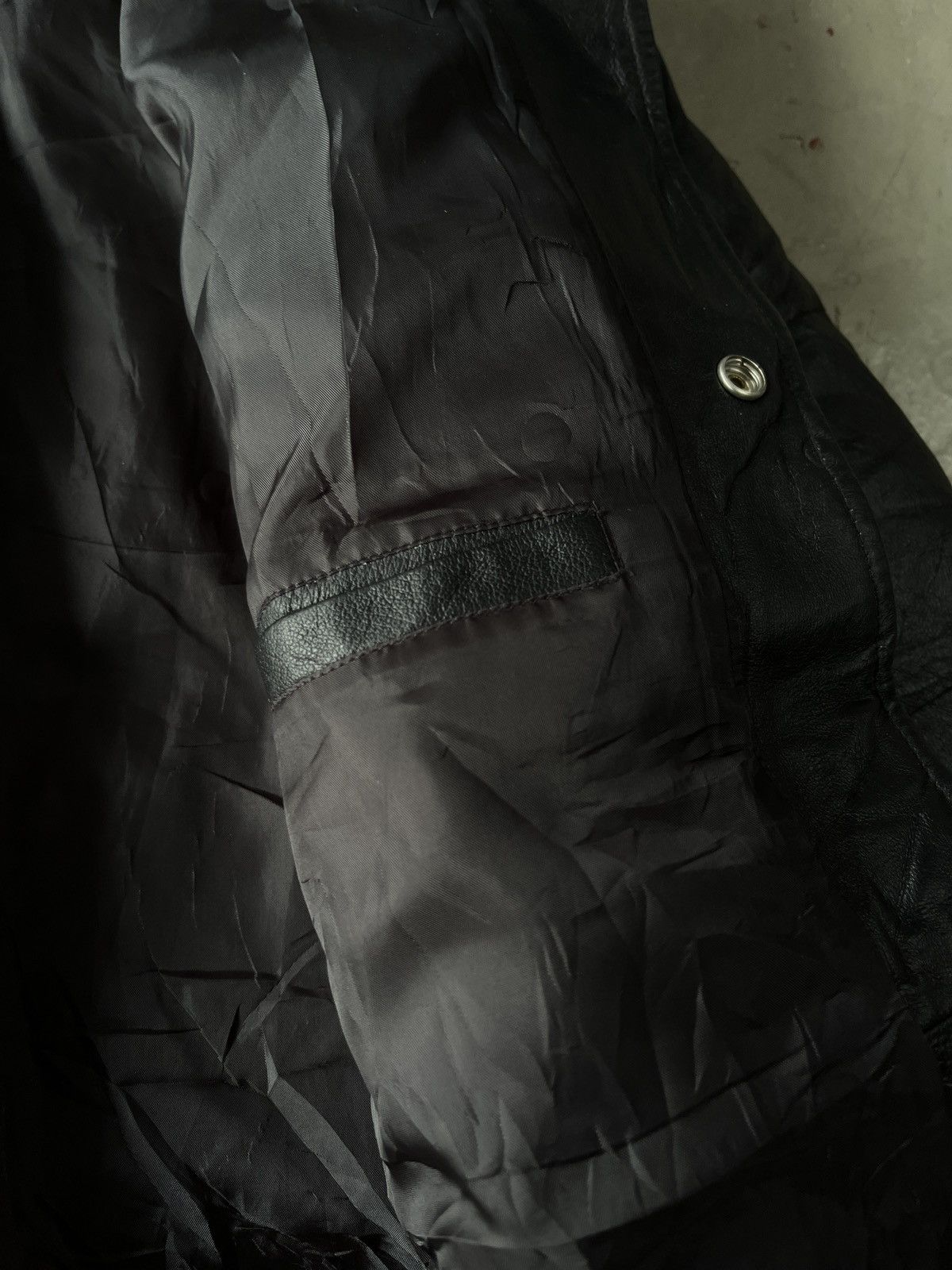 14th Addiction Vintage Genuine Leather Puffer Jacket Nanushka Yeezy Style Size US L / EU 52-54 / 3 - 12 Thumbnail
