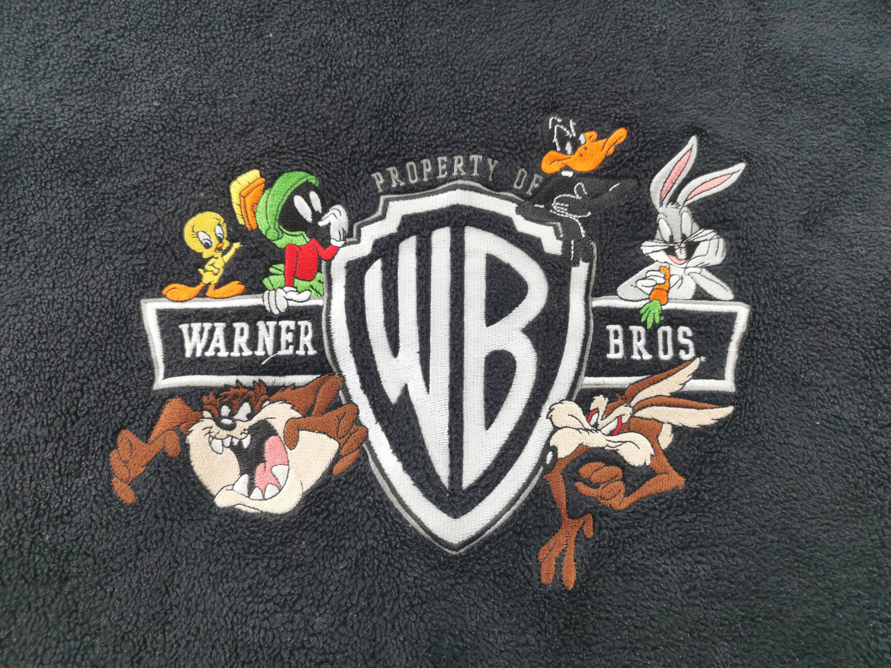 Warner Bros Vintage 90's Warner Bros Looney Tunes Fleece Hoodie Jacket Size US M / EU 48-50 / 2 - 4 Thumbnail