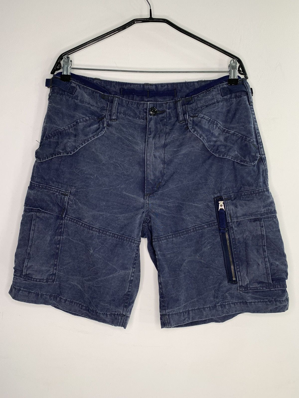 Polo Ralph Lauren × Ralph Lauren Polo Ralph Lauren Washed Utility Ripstop Cargo Shorts 32 Size US 32 / EU 48 - 1 Thumbnail