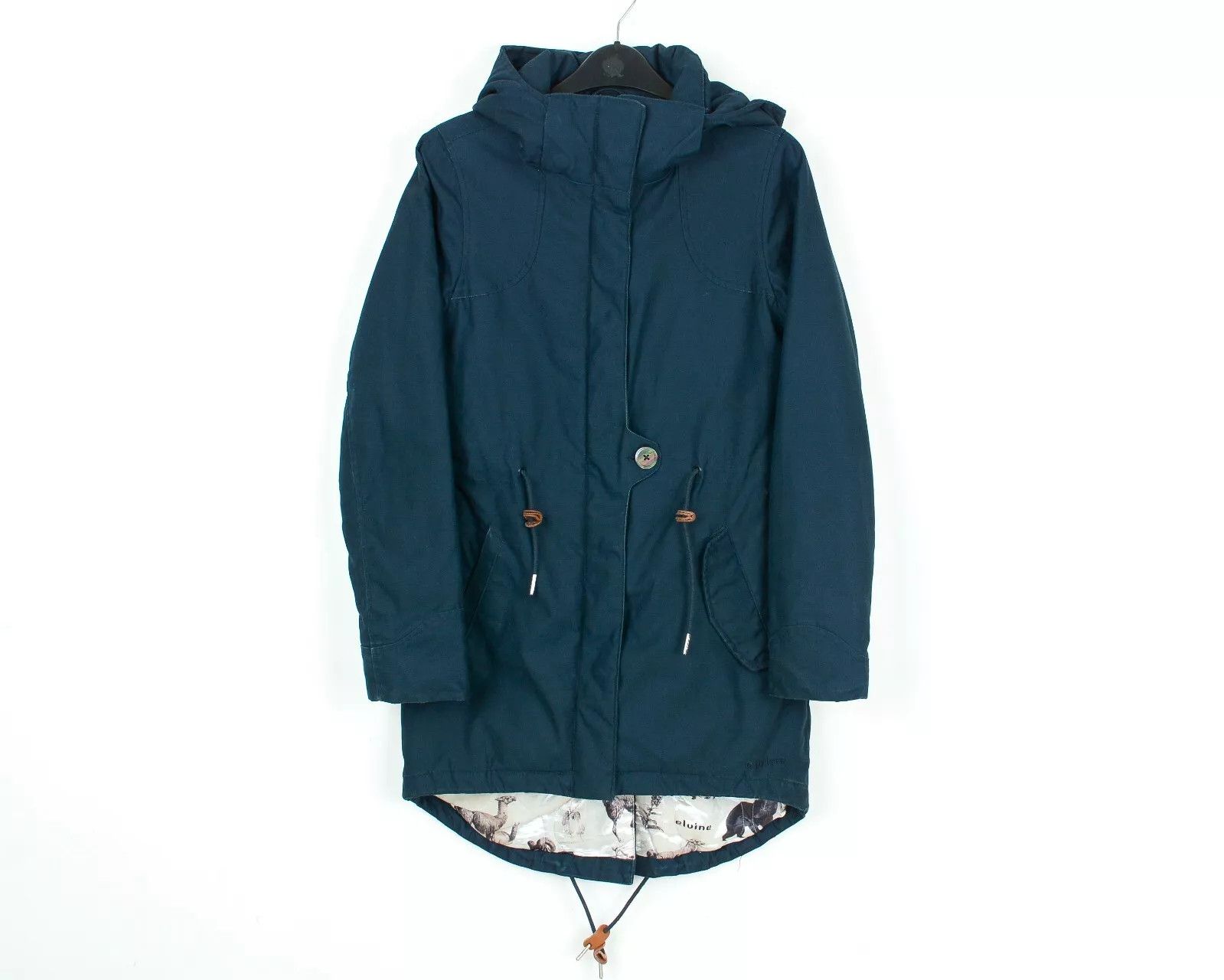 ELVINE Fia Women XS Parka Padded Coat Zip Up Jacket Windbreaker Size XS / US 0-2 / IT 36-38 - 1 Thumbnail