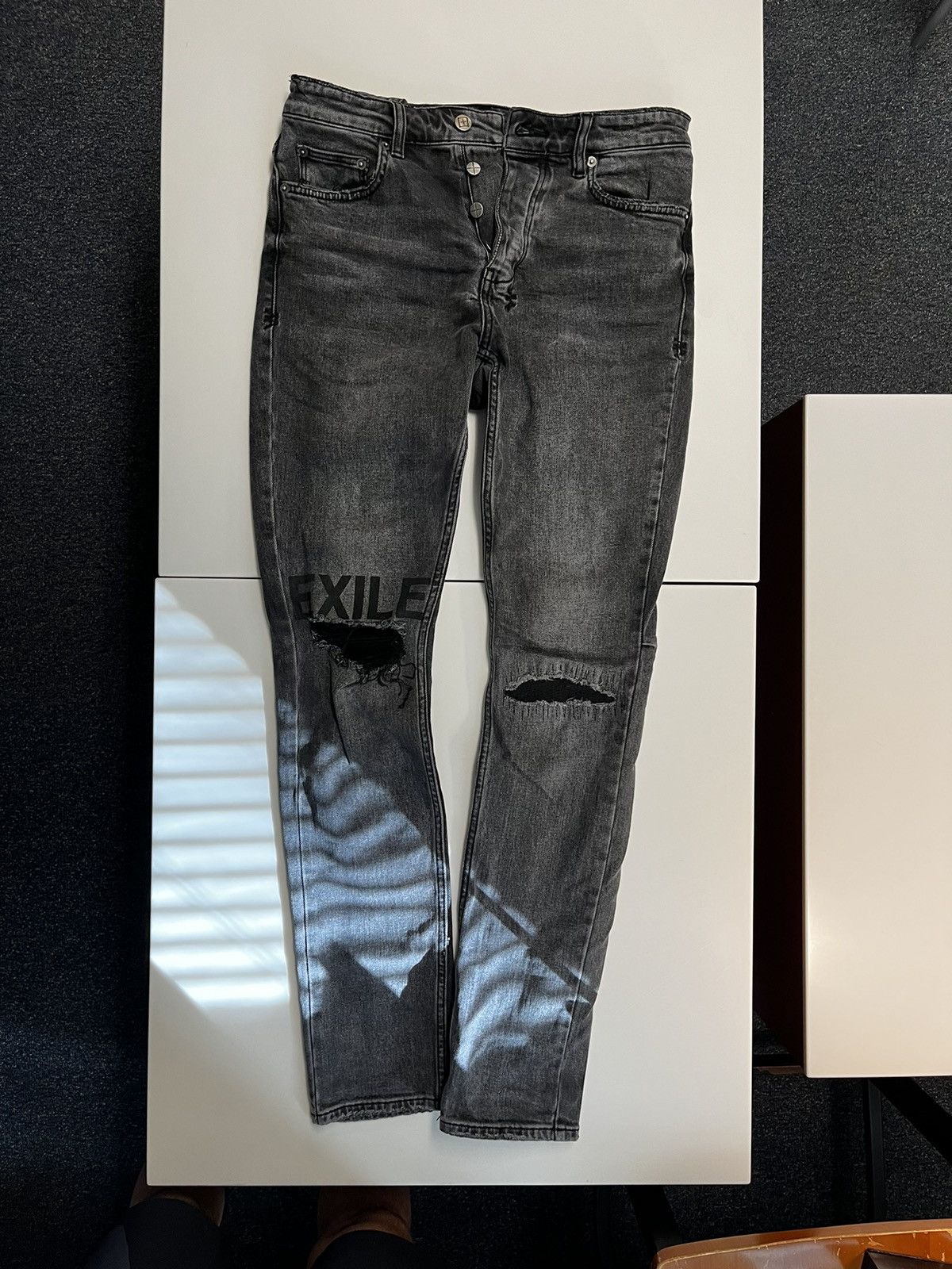 Ksubi Ksubi Exile Ripped Skinny Jeans | Grailed
