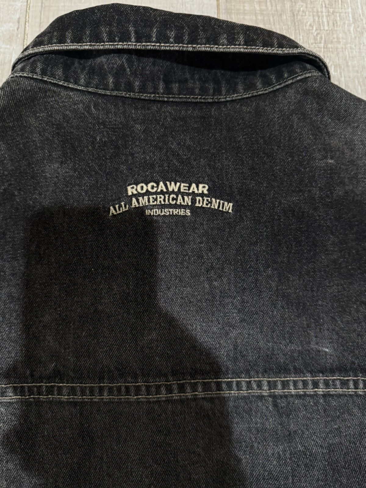 Rocawear ROCAWEAR VINTAGE DENIM JACKET Size US XL / EU 56 / 4 - 7 Thumbnail