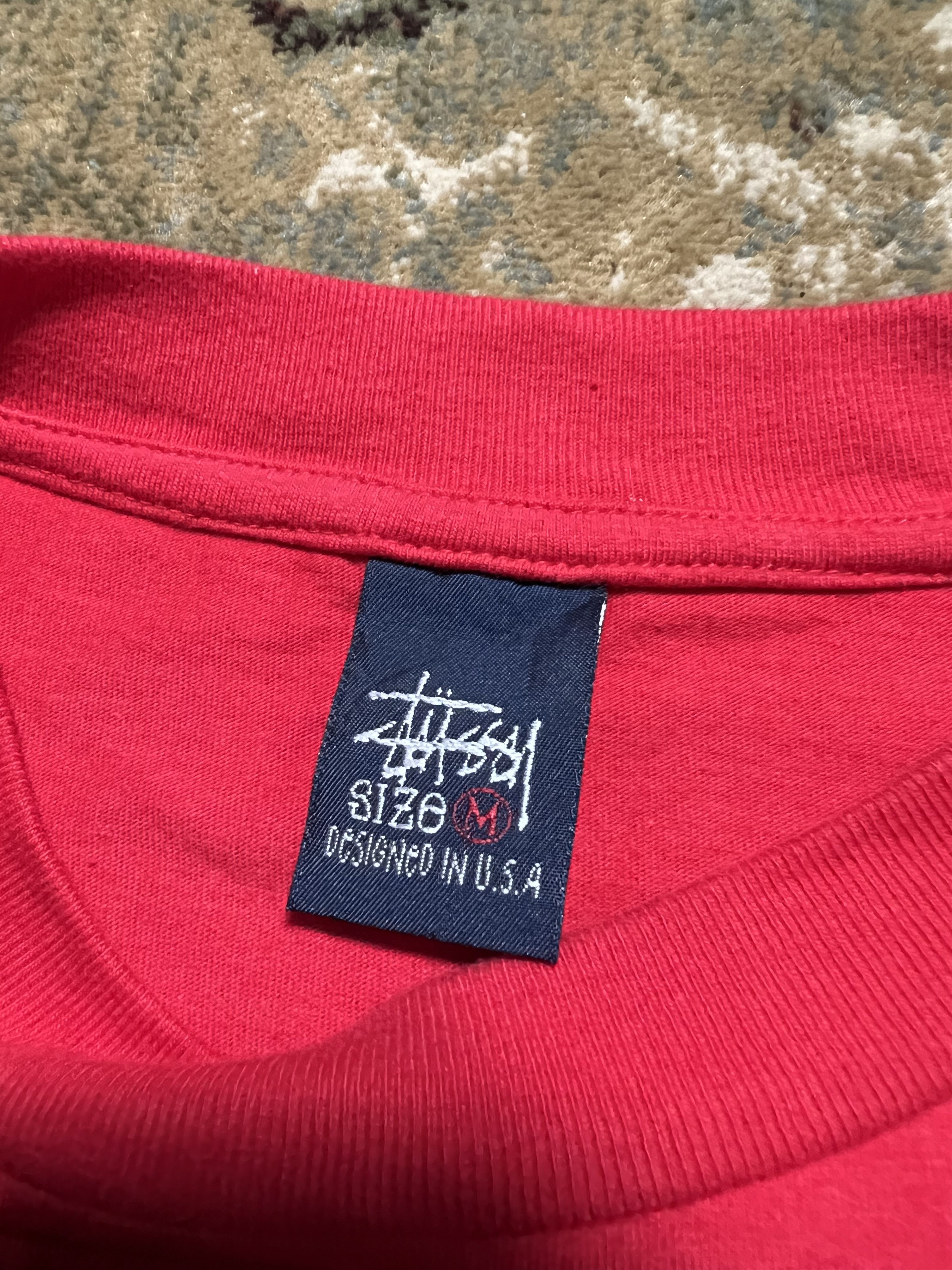 Stussy × Vintage 90s Stussy S Dragon Tshirt Tee y2k style Size US L / EU 52-54 / 3 - 4 Thumbnail