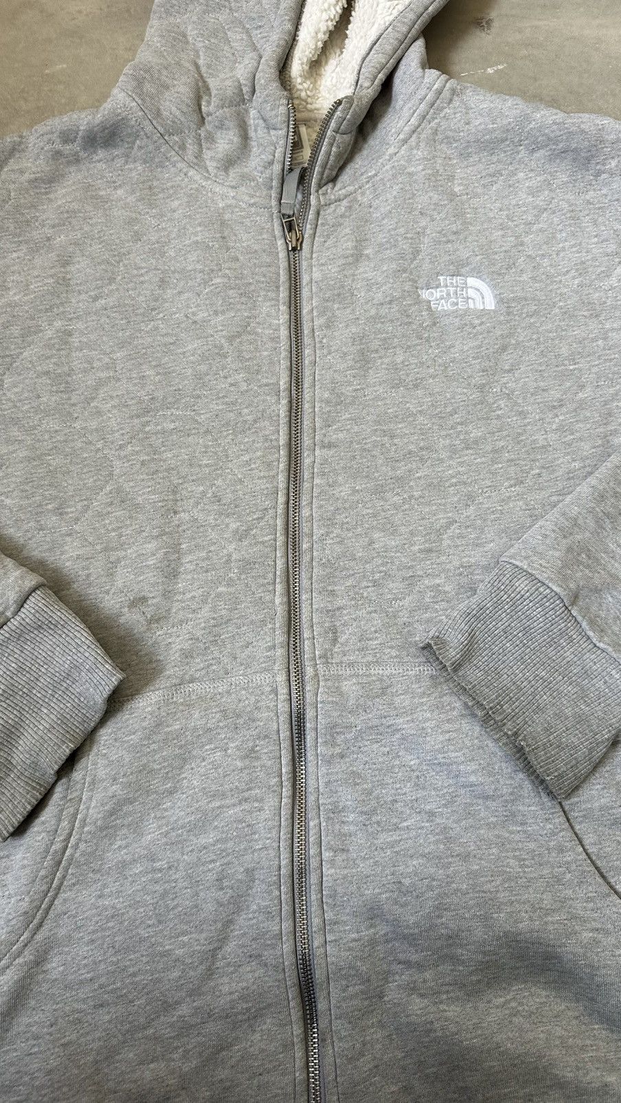 The North Face VINTAGE THE NORTH FACE FLEECE INNER MIDZIPPER HOODIE Size US L / EU 52-54 / 3 - 3 Thumbnail