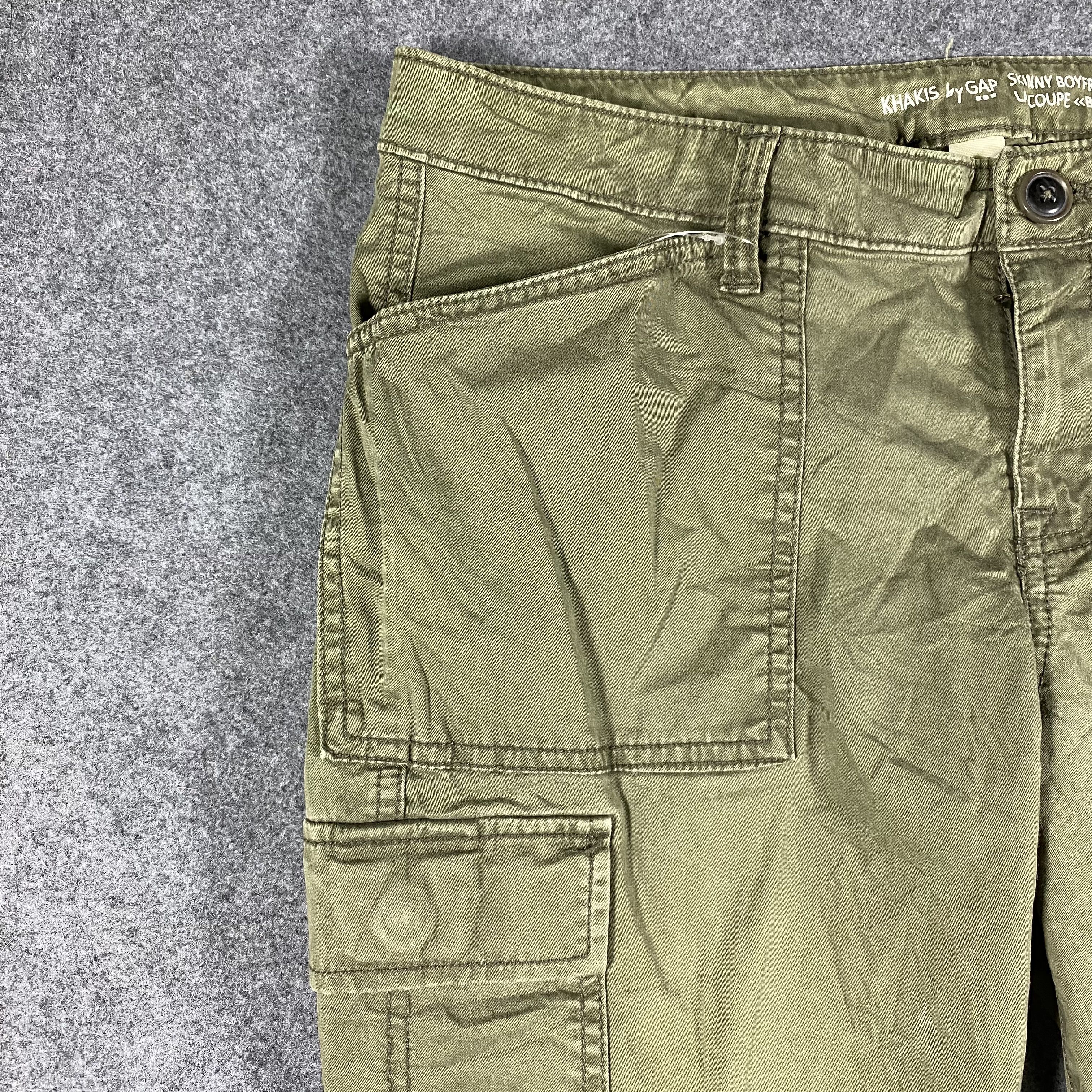 Gap Japanese Brand Khakis Gap Multipocket Tactical Cargo Pants Size US 31 - 2 Thumbnail