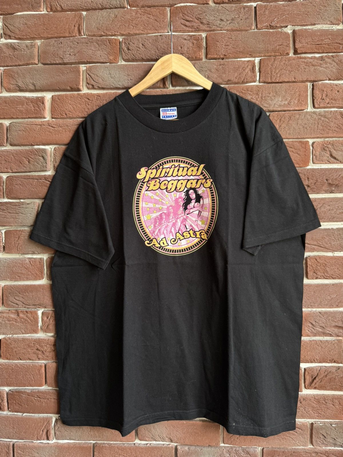 Band Tees × Vintage Rare Vintage 2000 Spiritual Beggars Ad Astra Metal Band Tee Size US XL / EU 56 / 4 - 1 Thumbnail