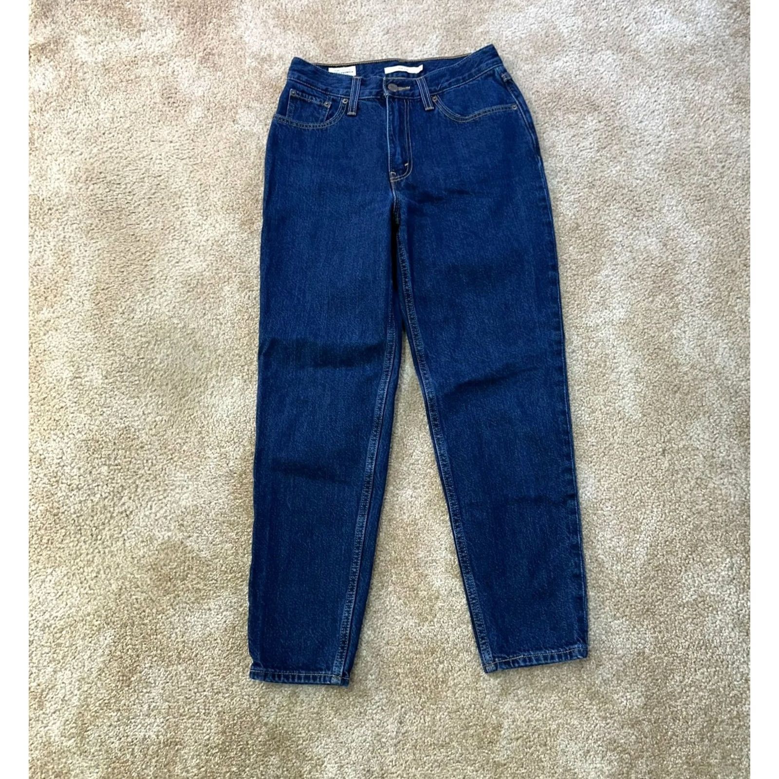 Levi's Levi's Premium 80s Mom Jean Women's 26 High Rise Blue Denim Jeans Size 26" / US 2 / IT 38 - 2 Thumbnail