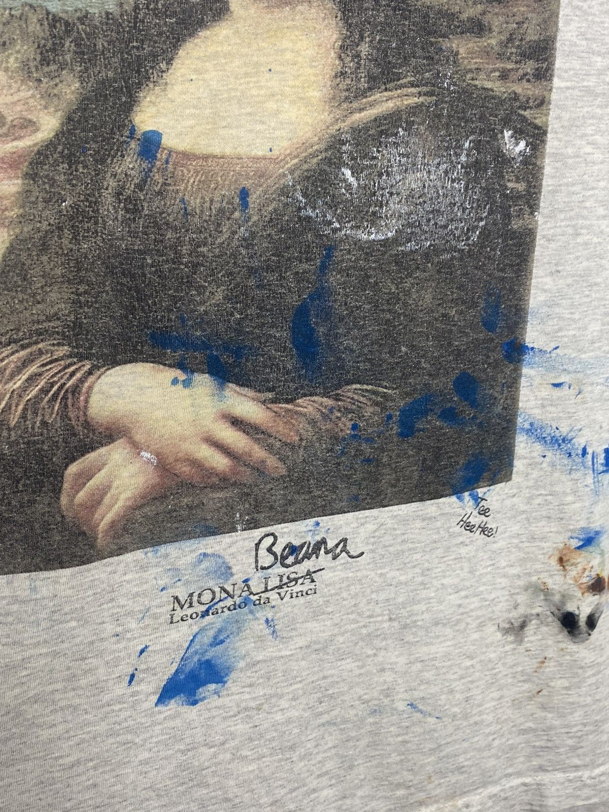 Other 1990’s Mr Bean Mona Lisa Art Movie Promo Shirt Size X-Large Size US XL / EU 56 / 4 - 4 Thumbnail