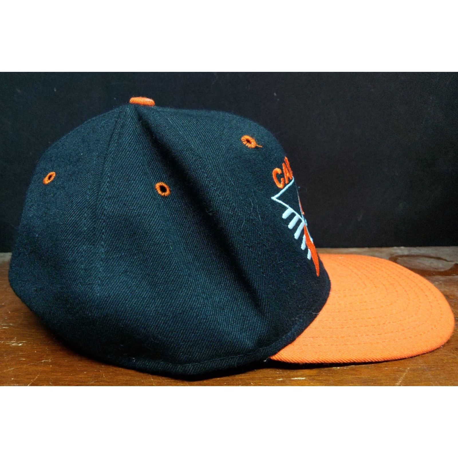 Vintage VINTAGE DeLong High School Snapback Hat Tigers Carroll Iowa 90's USA Men Black Cotton Canvas Adjustable Tiger Sports 90s Hats Size ONE SIZE - 5 Thumbnail