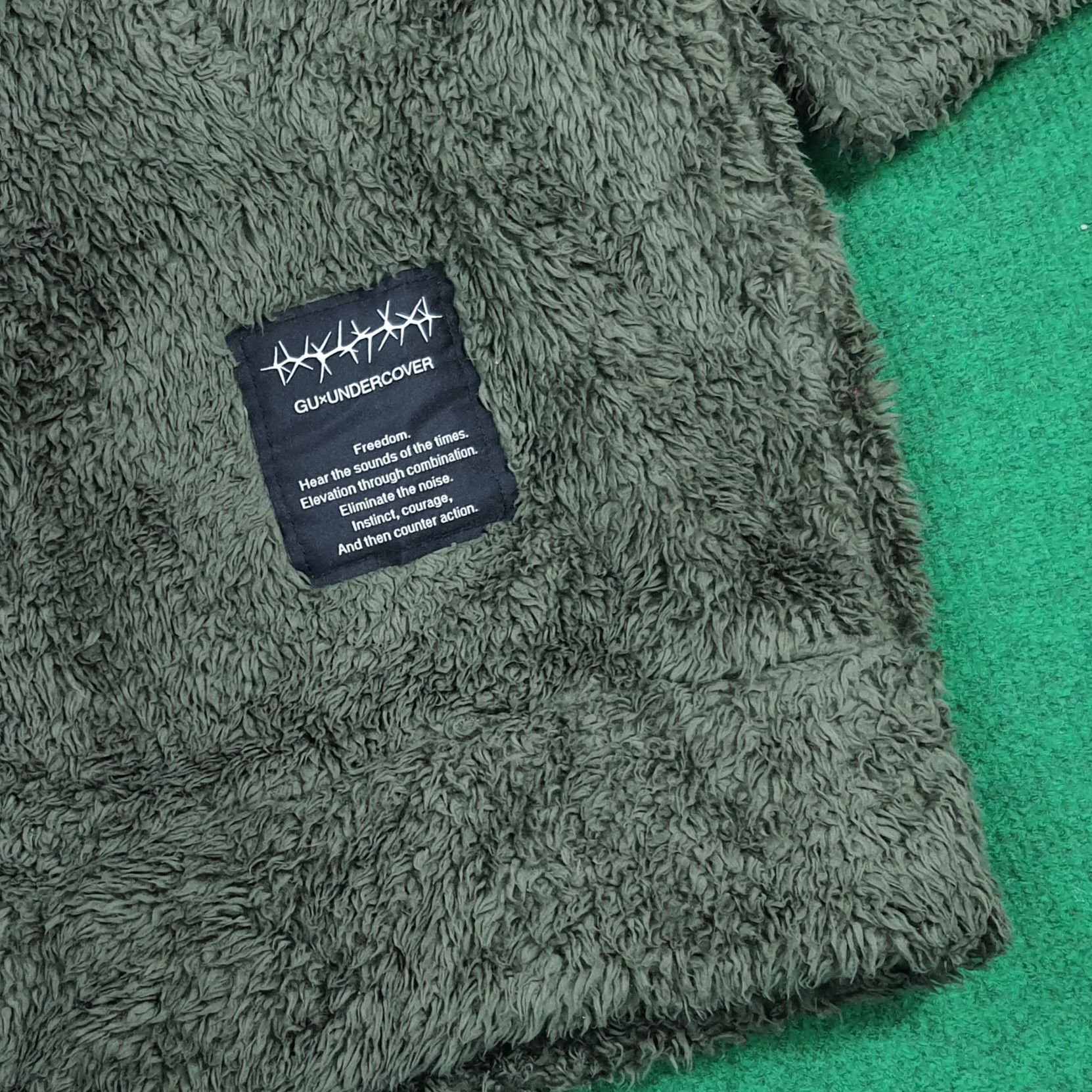 Undercover × Uniqlo Uniqlo Undercover Fleece Custom Logo Jacket C287N14 Size US L / EU 52-54 / 3 - 4 Thumbnail