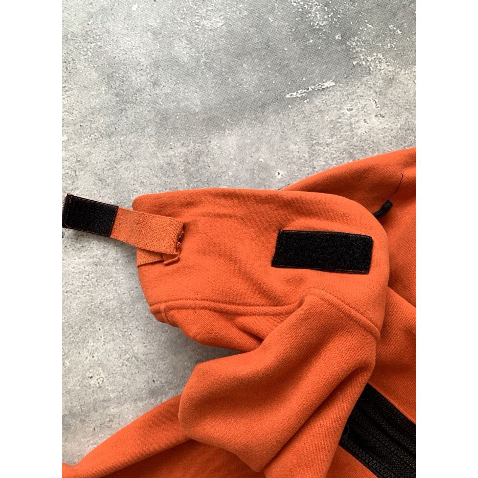 Stone Island VINTAGE Stone Island Sweater Shirt Orange XL Mens Full Zip Crew Neck Knit Cotton Size US XL / EU 56 / 4 - 7 Thumbnail
