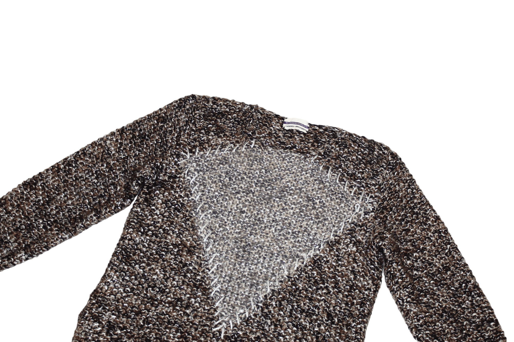 Other 1980's Umberto Ginocchietti Mohair & Metallic Sweater Size US S / EU 44-46 / 1 - 3 Thumbnail