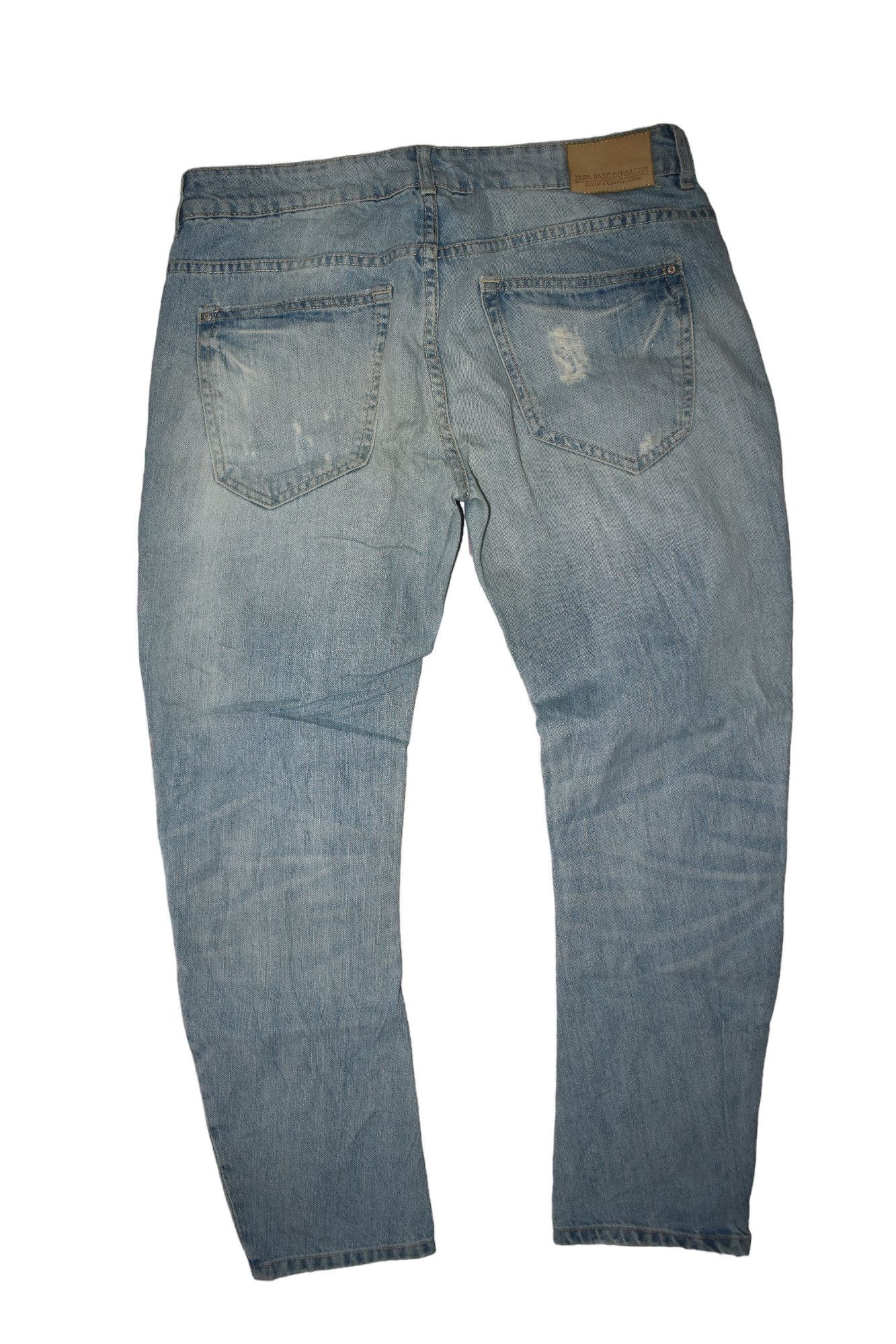 Zara *OG* Zara Premium Distressed Skinny Jeans - Size 32 Size US 32 / EU 48 - 6 Thumbnail
