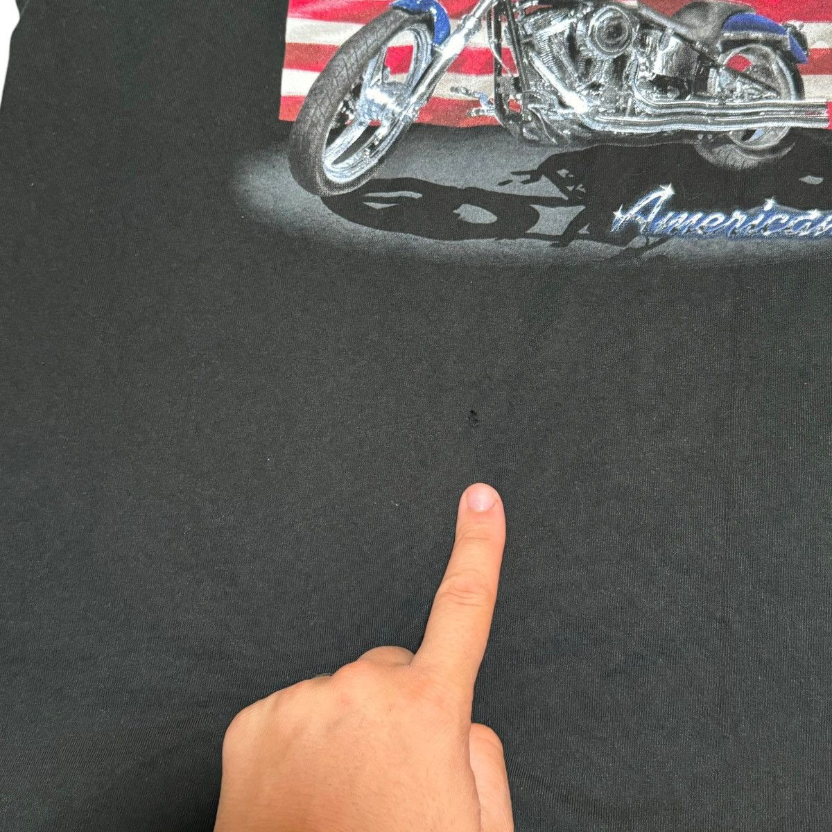 Sonoma Sonoma American Steel Biker USA Flag Black Shirt Adult Large Size US L / EU 52-54 / 3 - 3 Thumbnail