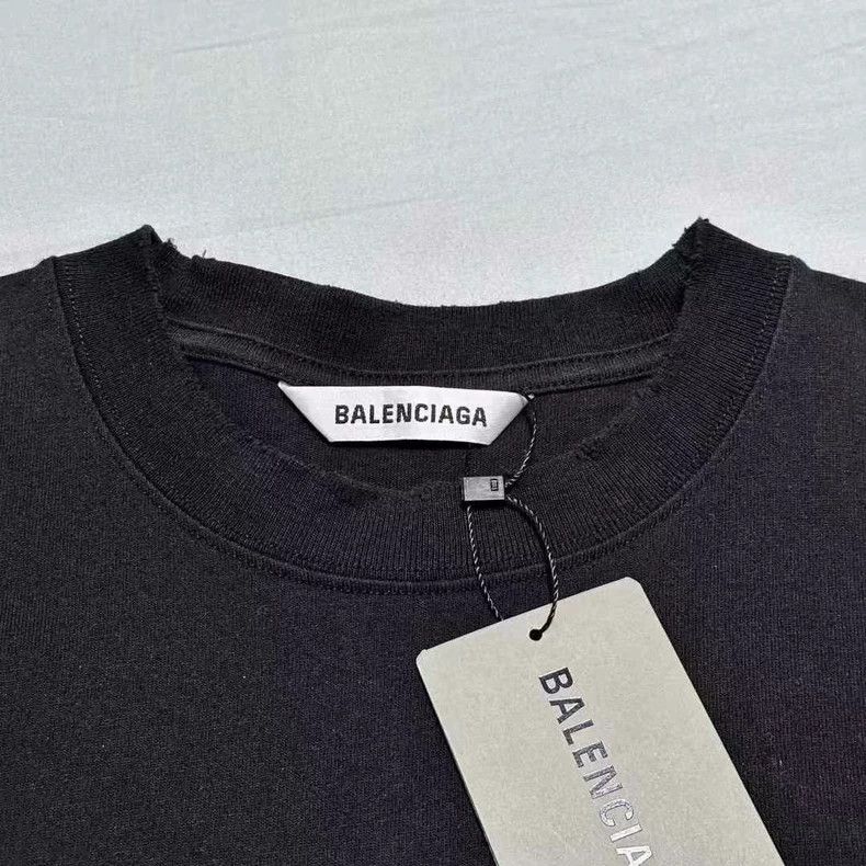 Balenciaga Balenciaga I Love U Black Sabotage Short Sleeve 2504-Nextar Size US XXS / EU 40 - 3 Thumbnail