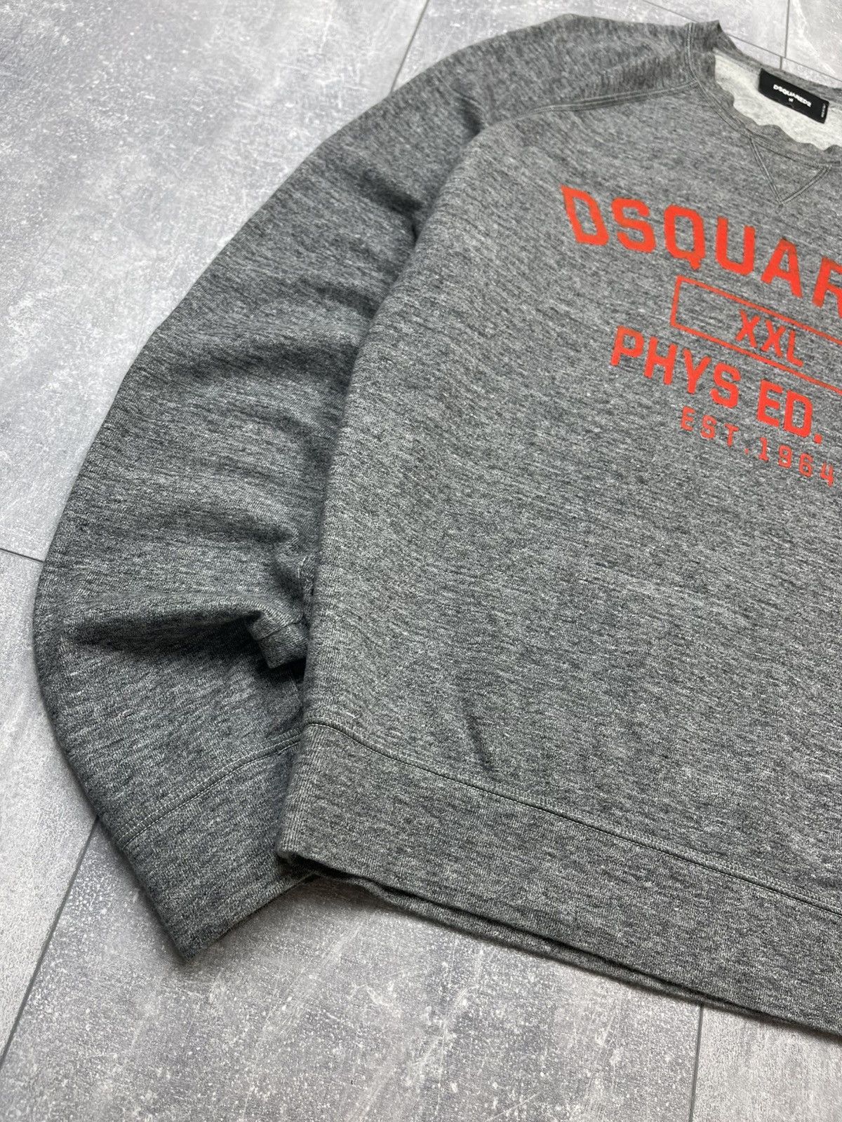 Dsquared2 Dsquared2 XXL PHYS ED. ‘64 Gray Sweatshirt Size US M / EU 48-50 / 2 - 3 Thumbnail