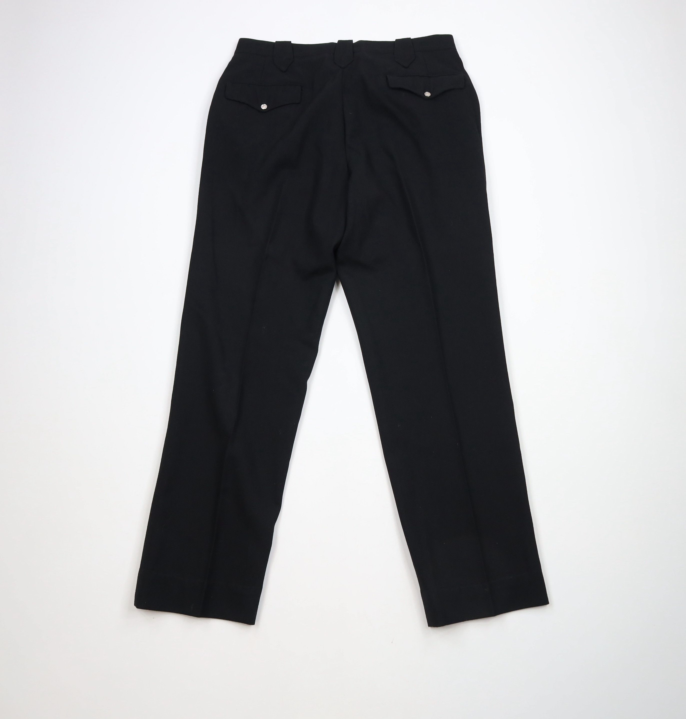 Vintage Vintage 50s 60s Rockabilly Cowboy Chino Pants Black USA Size US 32 / EU 48 - 10 Thumbnail