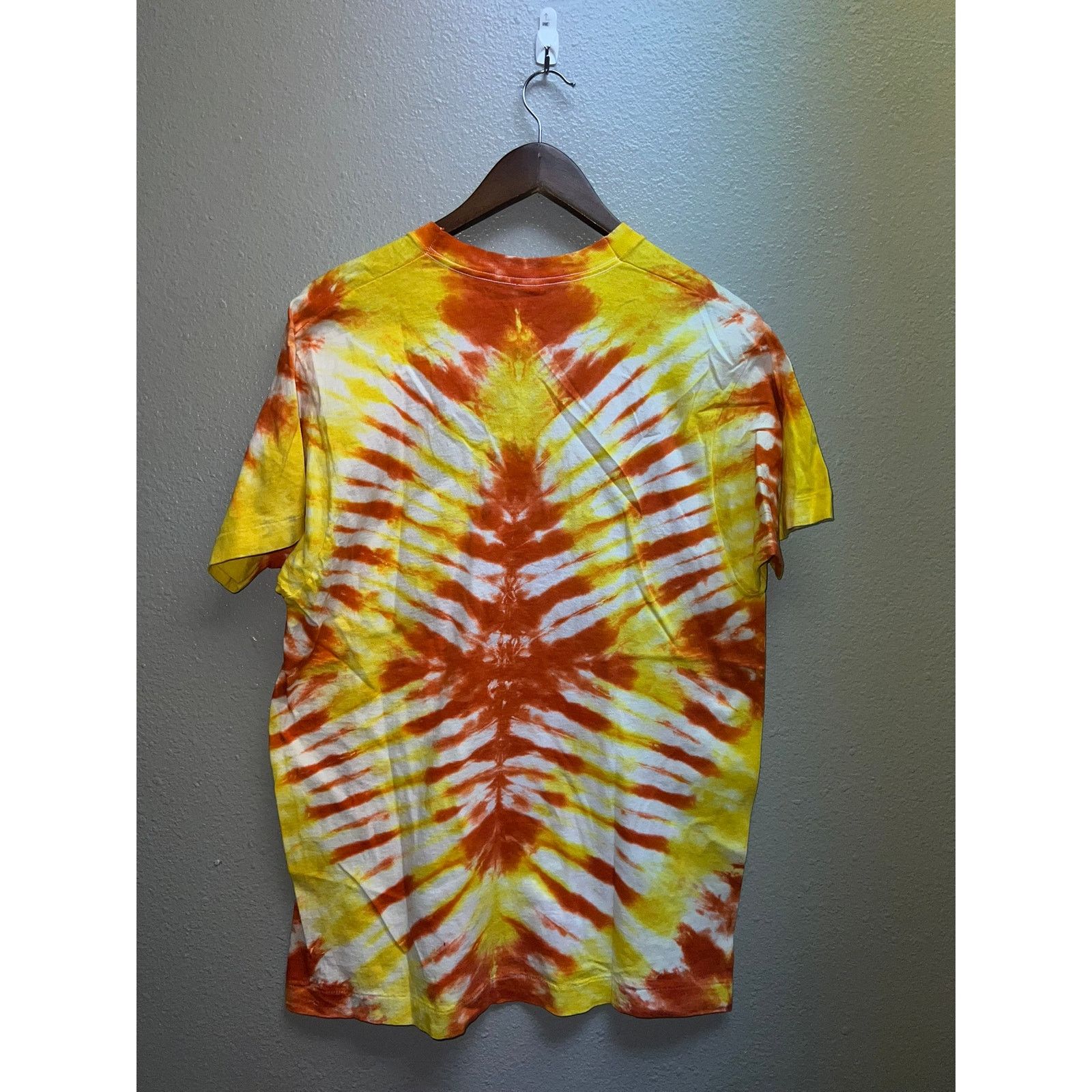 Fruit Of The Loom Vintage Fruit Of The Loom Tie Dye Shirt Orange Tee 80s M Size US M / EU 48-50 / 2 - 6 Thumbnail