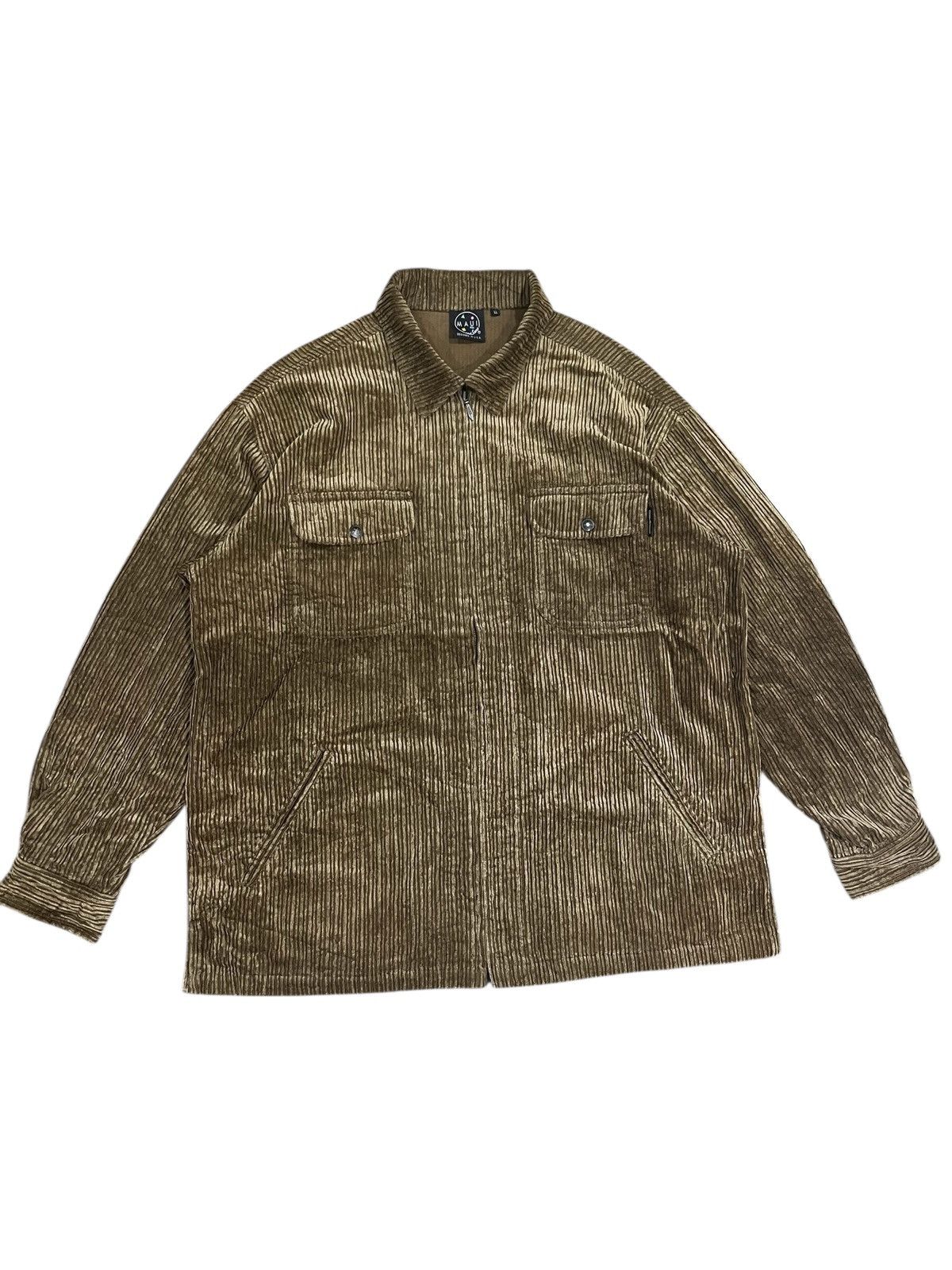 Maui and Sons vintage MAUI AND SONS corduroy jaket Size US XL / EU 56 / 4 - 1 Thumbnail