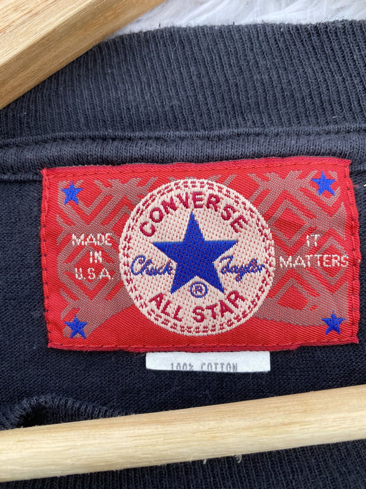 Converse Rare Vintage Converse 1994 All Star Tshirt Size US L / EU 52-54 / 3 - 9 Thumbnail