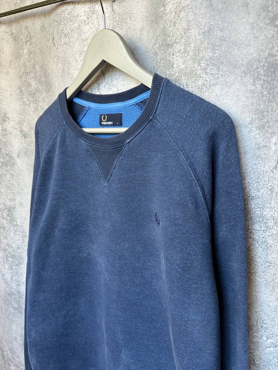 Fred Perry Fred Perry Crew neck Sweatshirt Blue Cotton Sweater Jumper Size US L / EU 52-54 / 3 - 6 Thumbnail