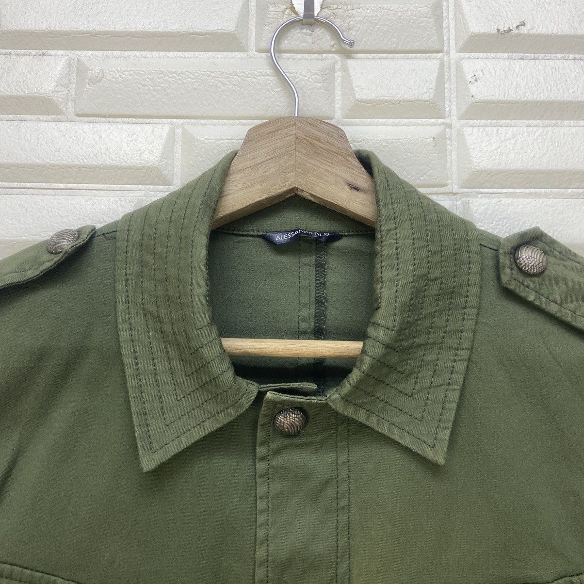 Daniele Alessandrini × Designer Daniele Alessandrini Army Military Field Jacket Size US S / EU 44-46 / 1 - 6 Thumbnail