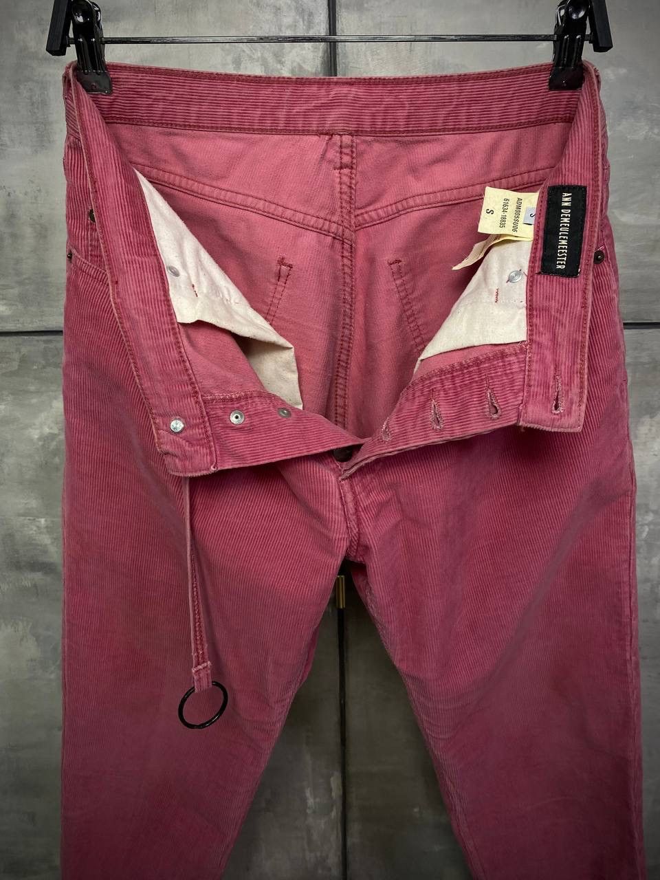 Ann Demeulemeester Pink cord jeans M Size US 30 / EU 46 - 4 Thumbnail