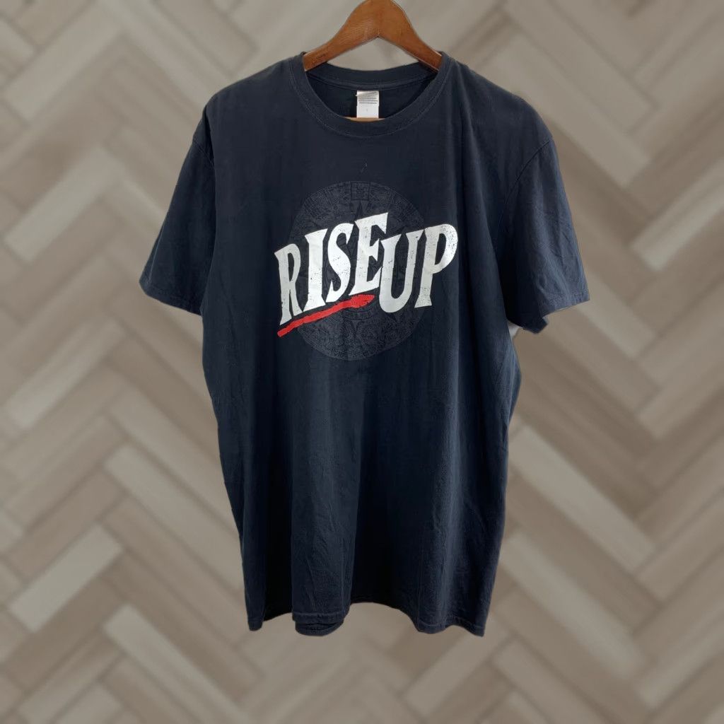 Gildan VINTAGE Gildan SDSU Rise Up! Graphic Tee Black XL Short Sleeve Men Shirt 1882 SDSU San Diego State Size US 36 / EU 52 - 1 Thumbnail