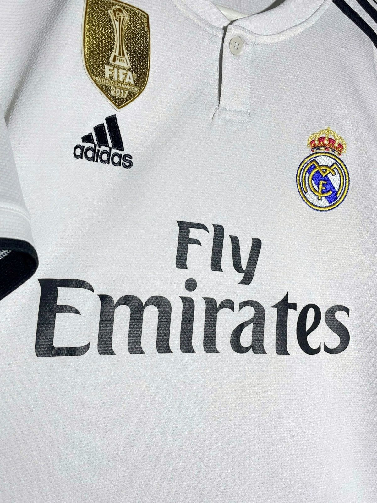 Adidas #20 Marco Asensio Real Madrid Adidas 2018/19 Home Jersey Size US M / EU 48-50 / 2 - 7 Thumbnail